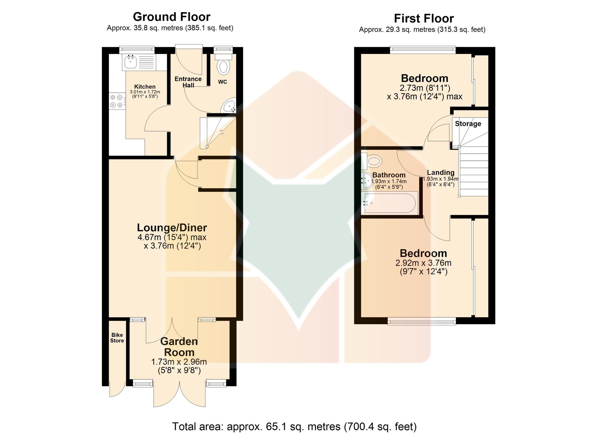 9 Granary Fold, Gainsborough floorplan
