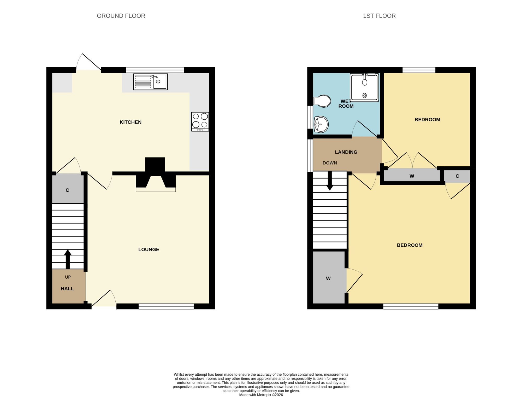 49 Cross Close, Newquay floorplan