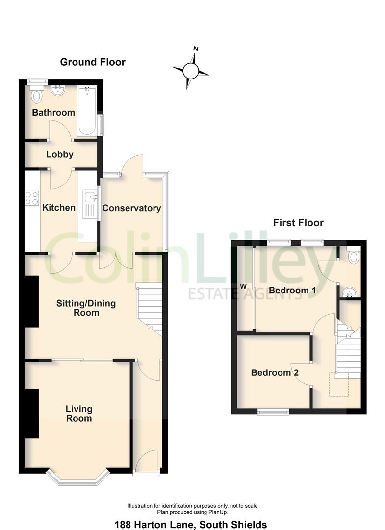 2 bed terraced house for sale in Harton Lane, South Shields NE34