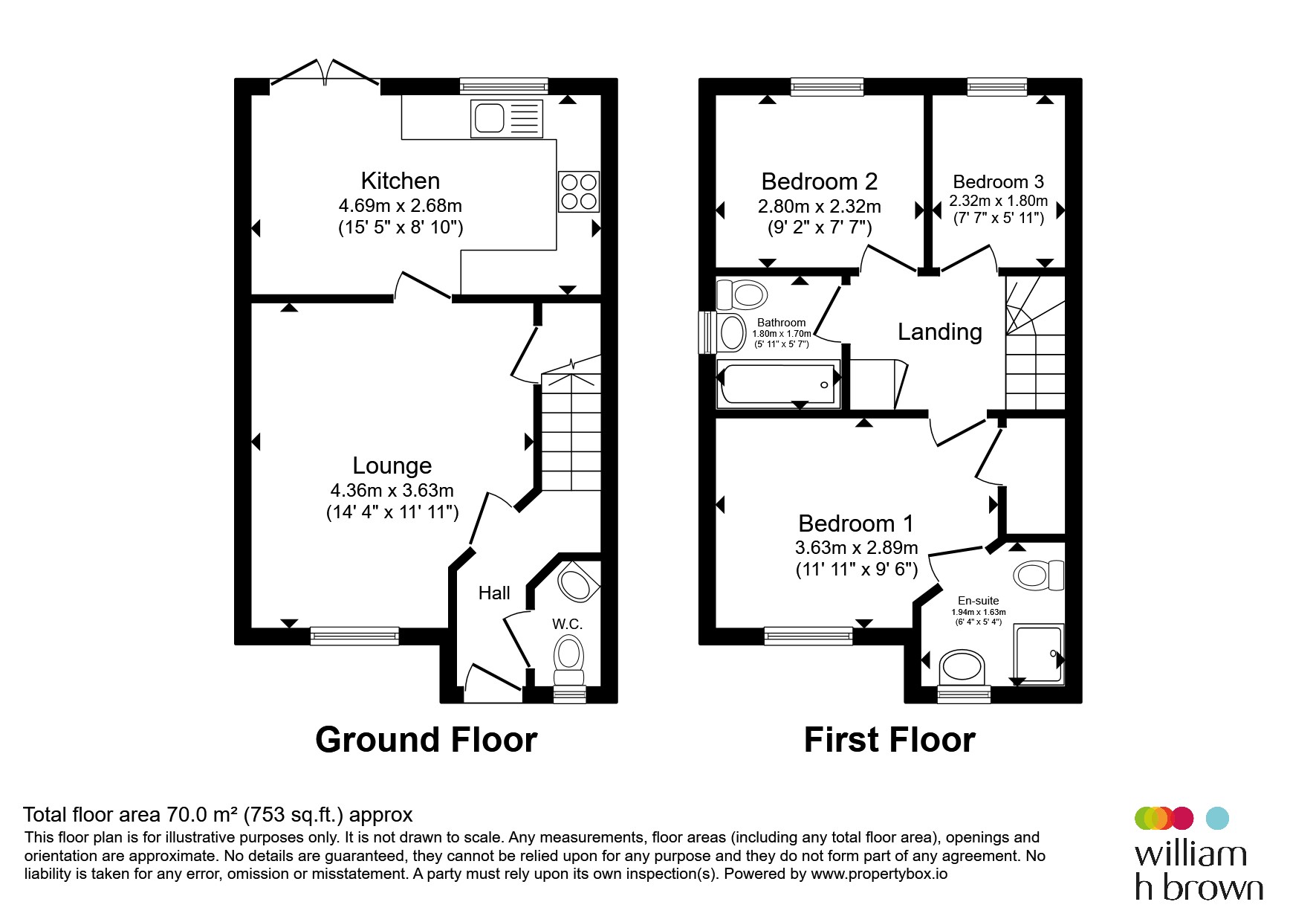 40, Opal Street, Chesterfield floorplan