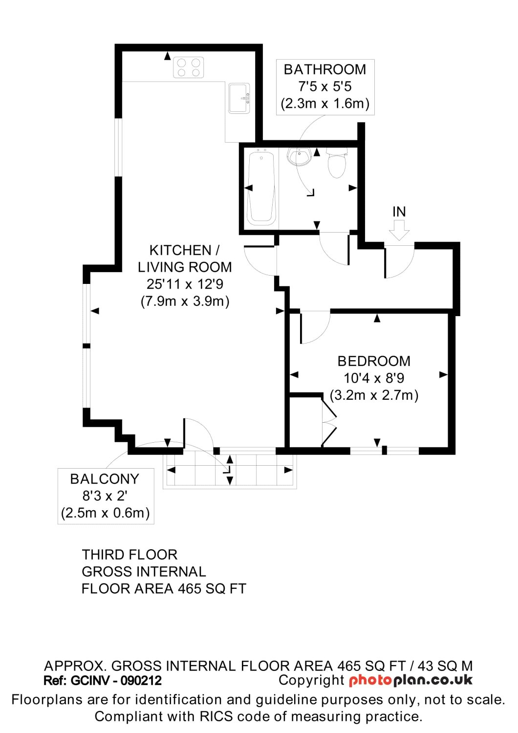 1 Bedrooms Flat to rent in Prince Of Wales Road, Chalk Farm, London NW5