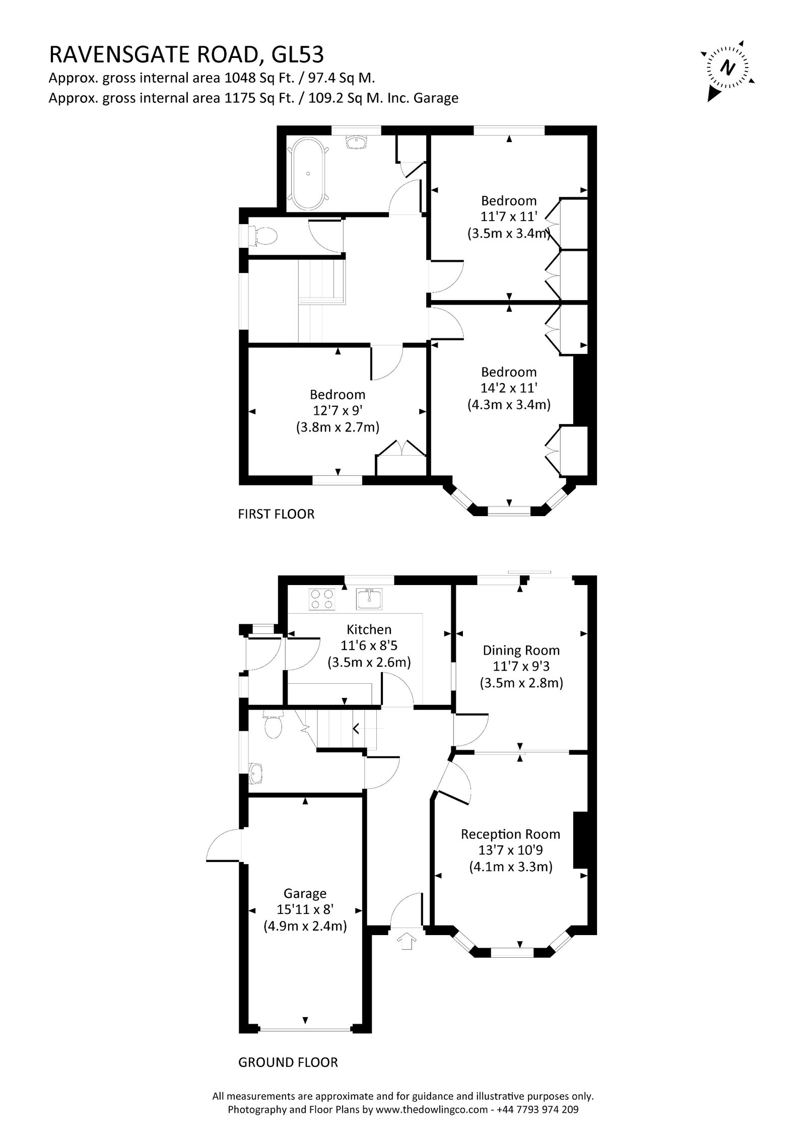 73, Ravensgate Road, Cheltenham floorplan