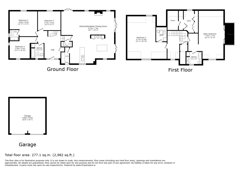 Willow Lodge, 2 Wick Hill, Dunstable floorplan