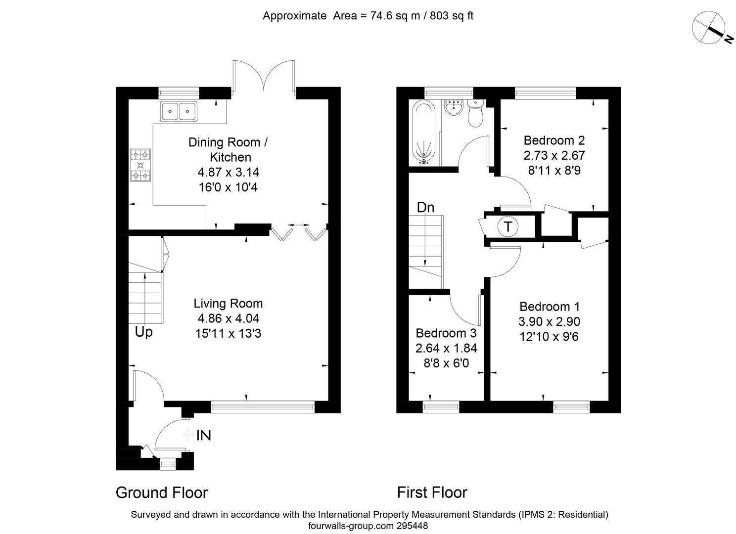 Burges Close, Dunstable LU6, 3 bedroom end terrace house for sale