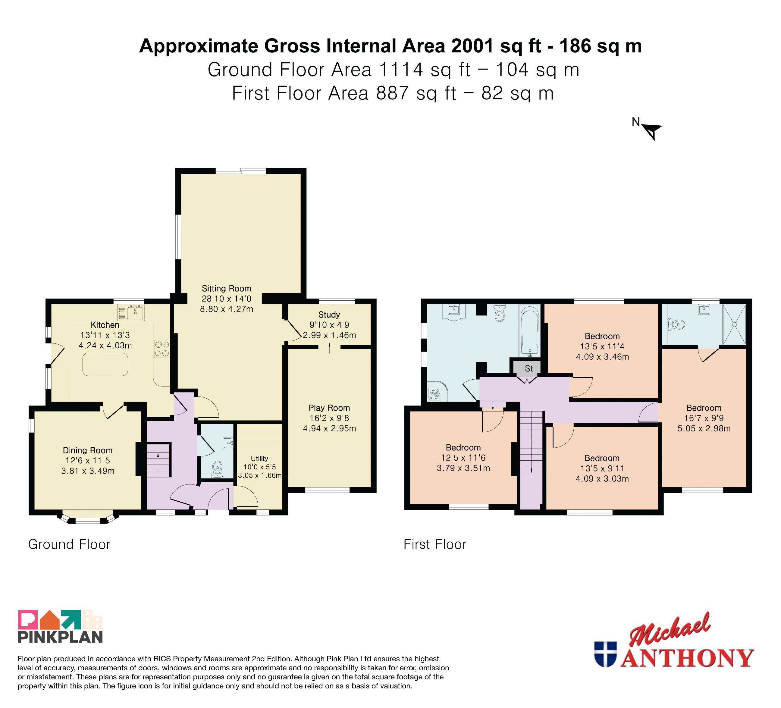 46, Puxley Road, Milton Keynes floorplan