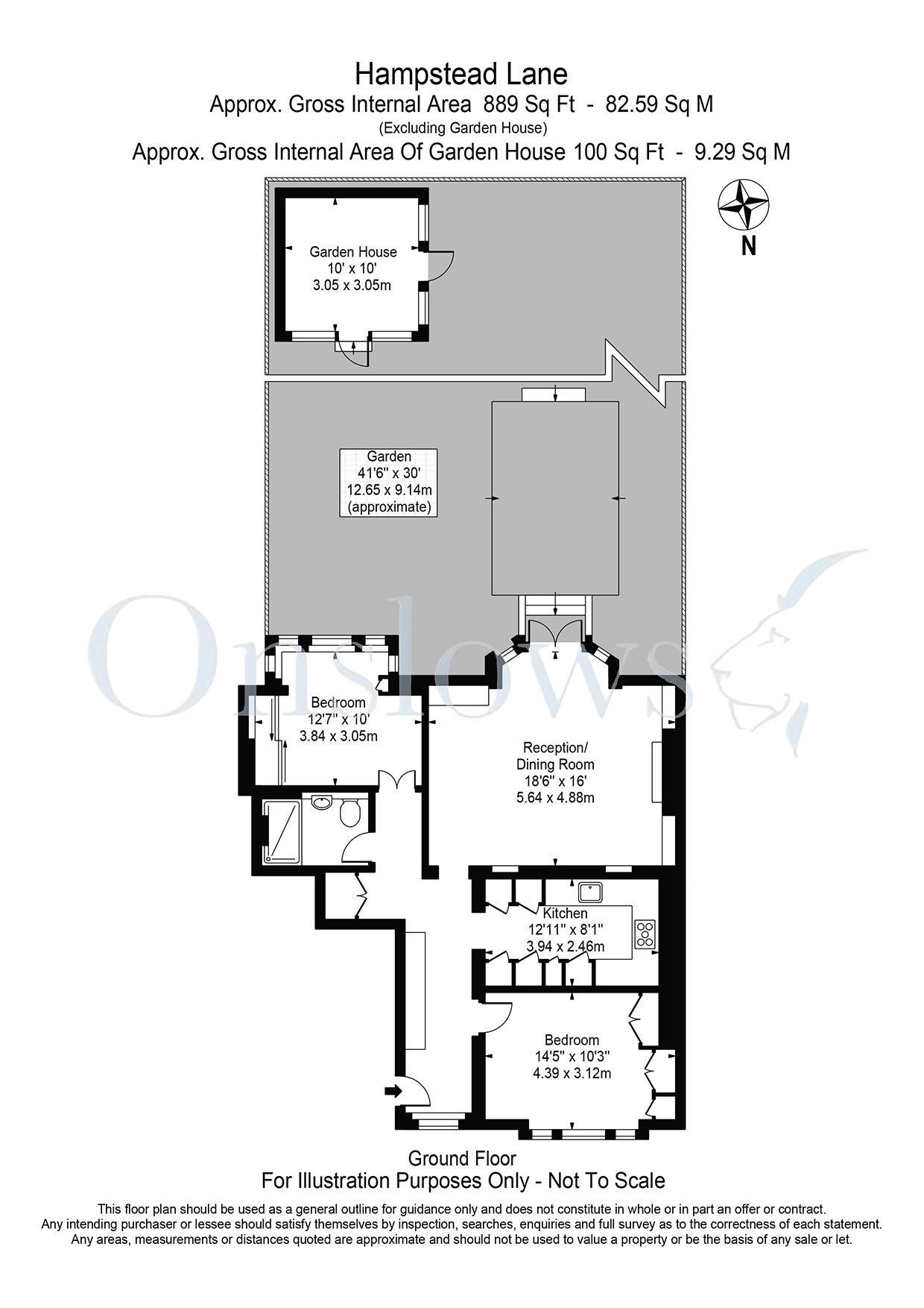 Hampstead Lane, London floorplan