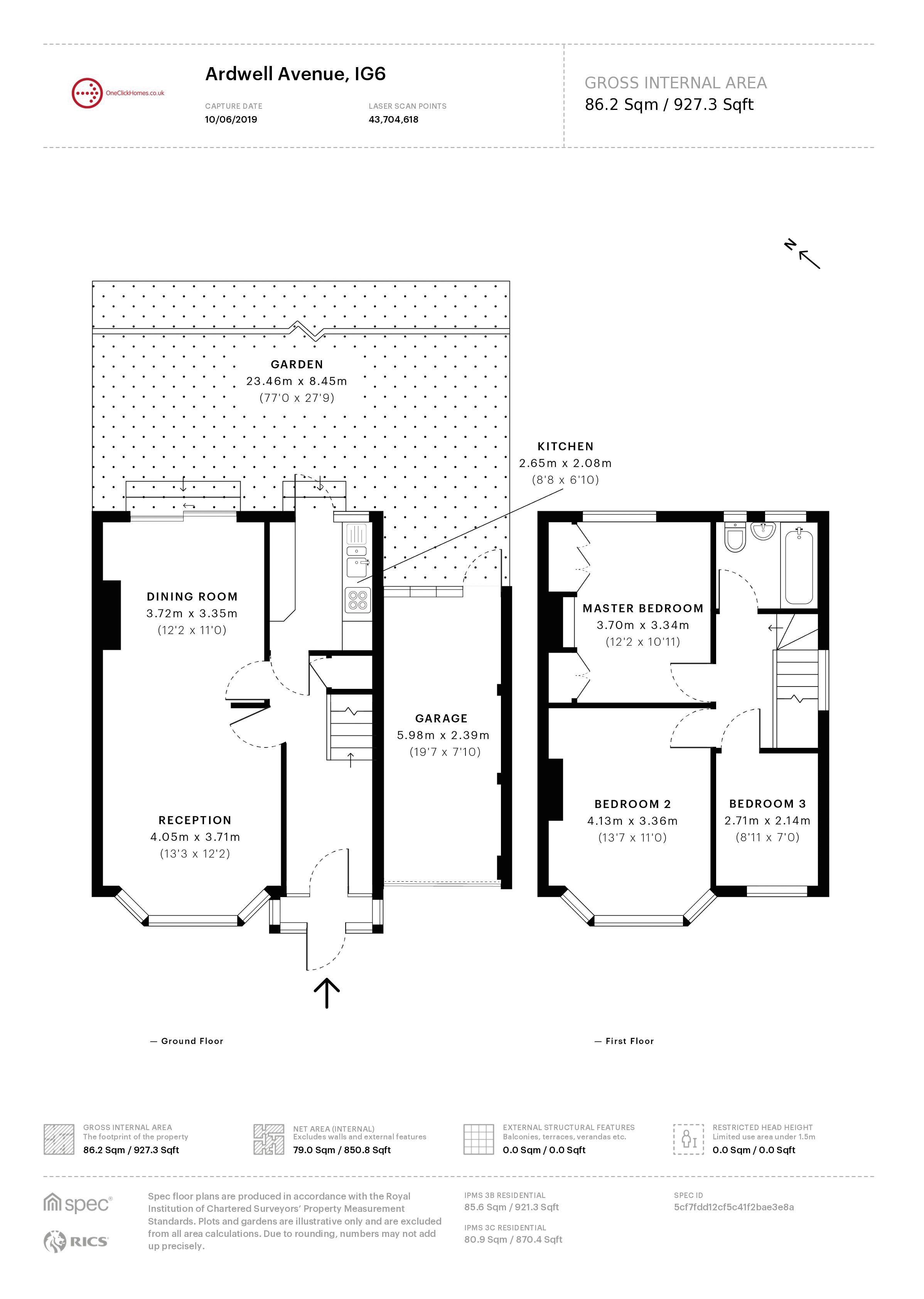 3 Bedrooms End terrace house for sale in Ardwell Avenue, Ilford IG6