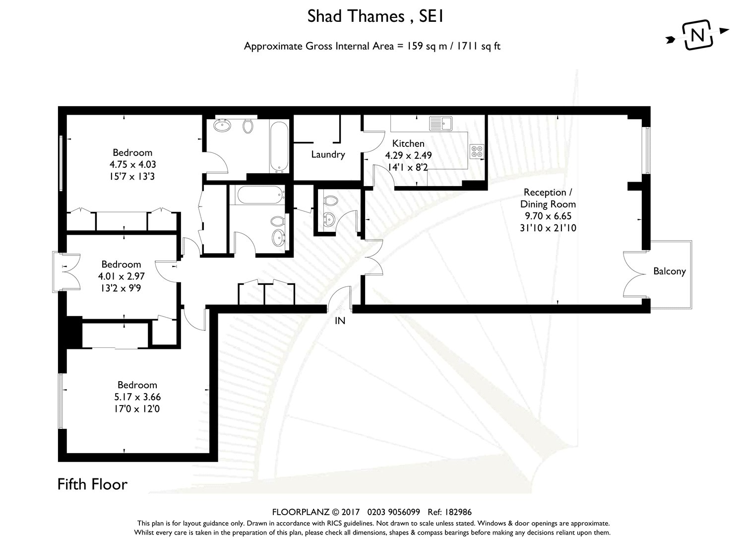 3 Bedrooms Flat to rent in Butlers Wharf Building, 36 Shad Thames, London SE1