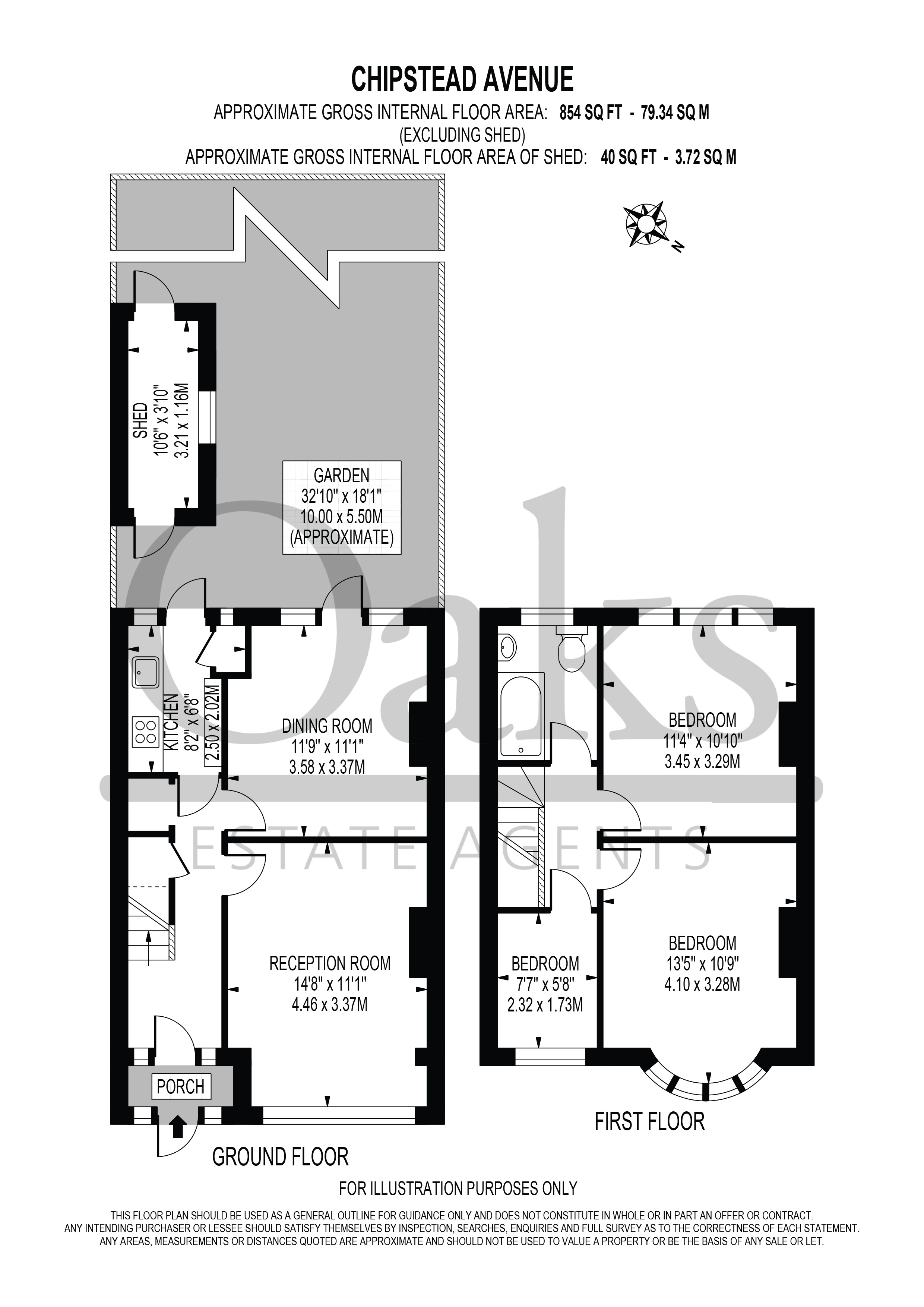 Chipstead Avenue, Surrey floorplan