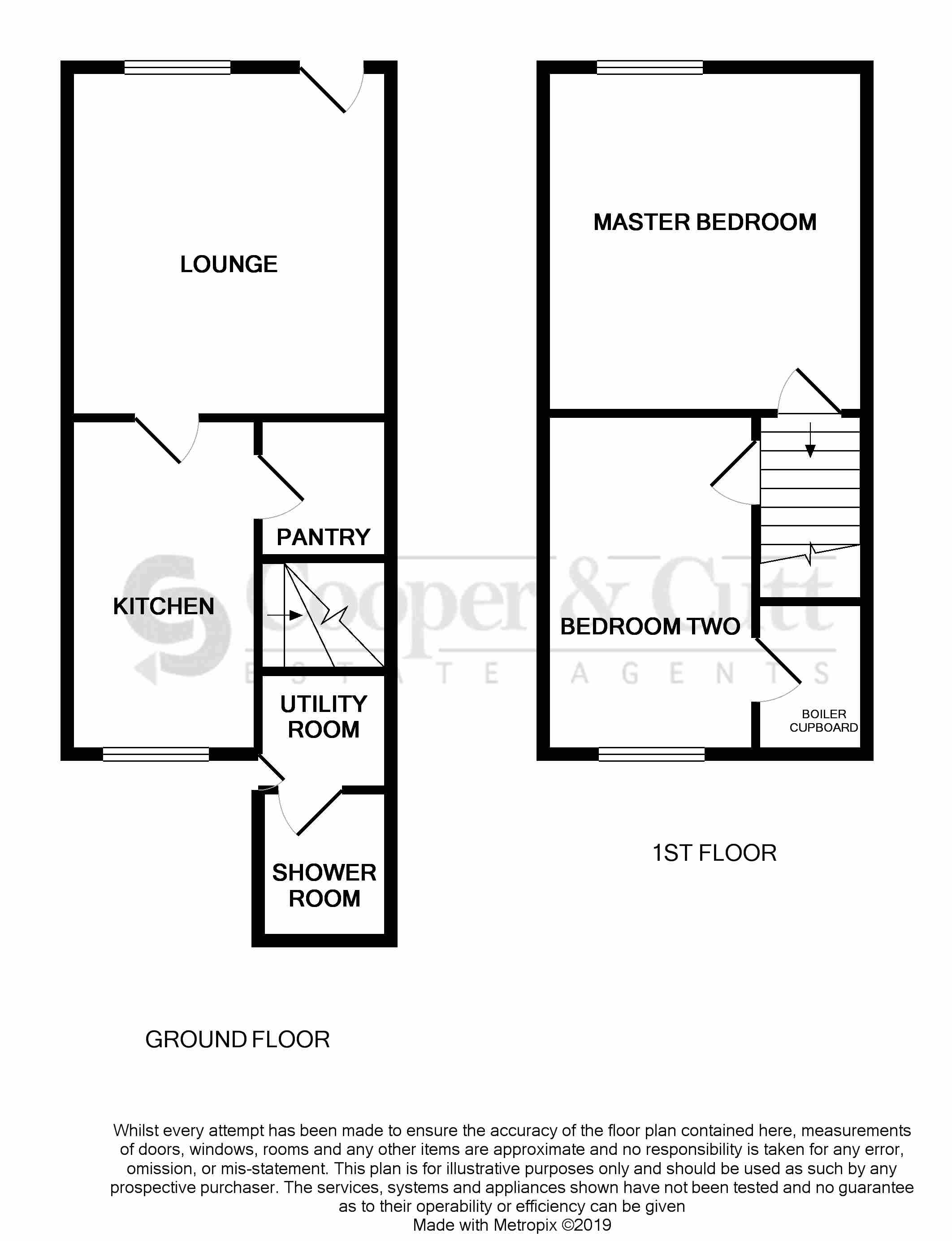 2 Bedrooms Terraced house for sale in Painthorpe Lane, Crigglestone, Wakefield WF4