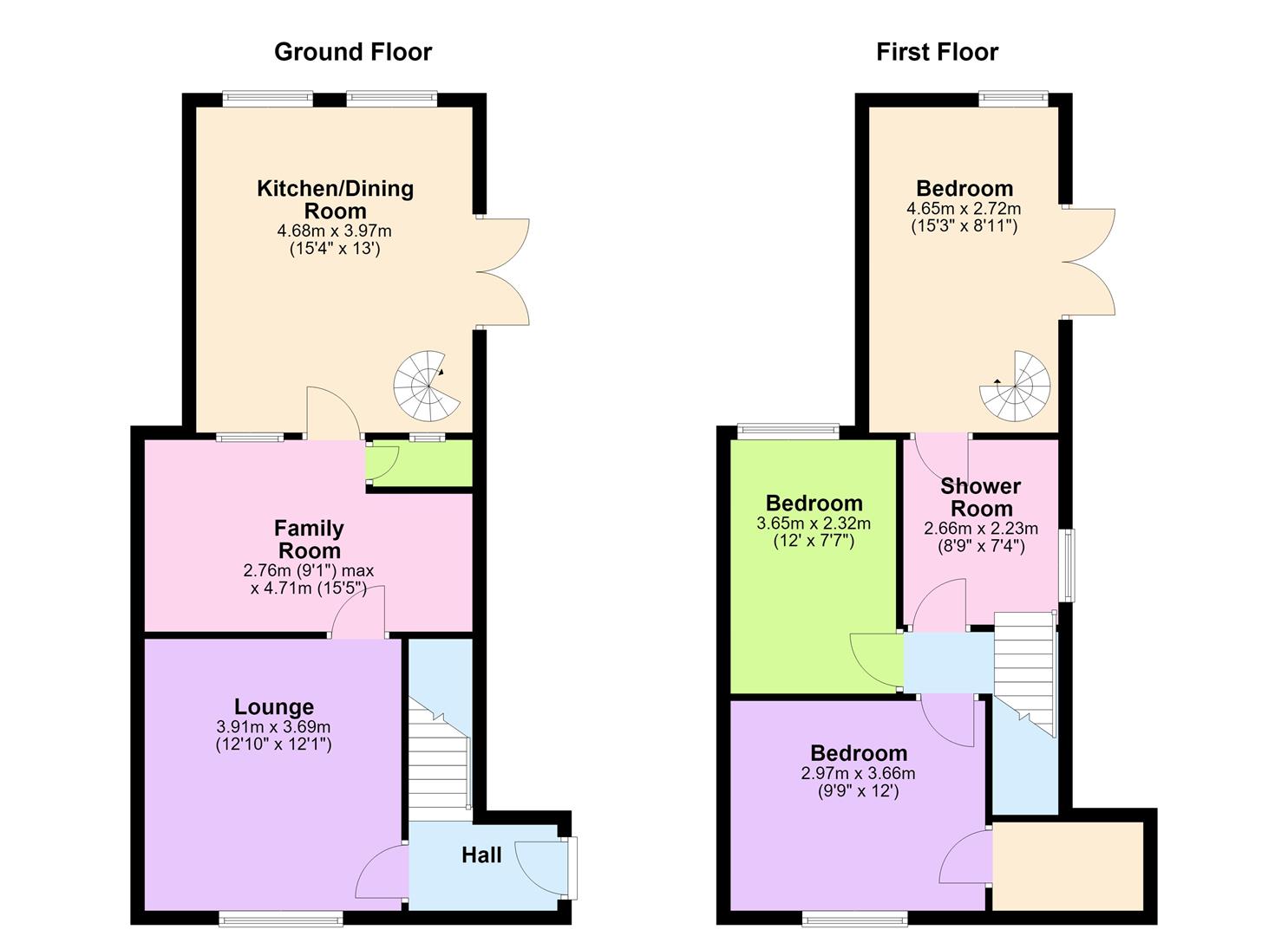 Beehive Cottage, Hinckley Road, Aston Flamville floorplan