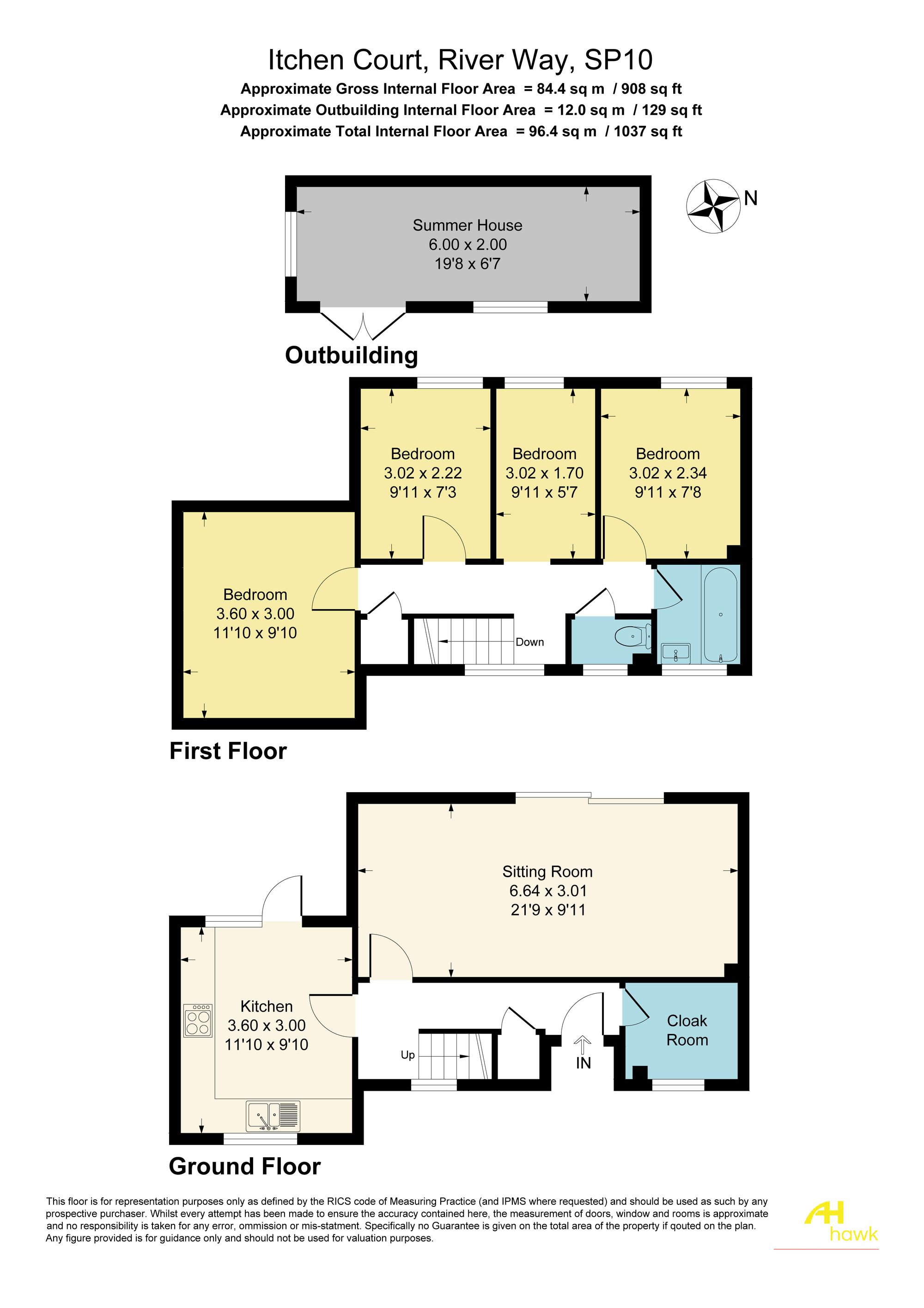 5 Itchen Court, Andover floorplan