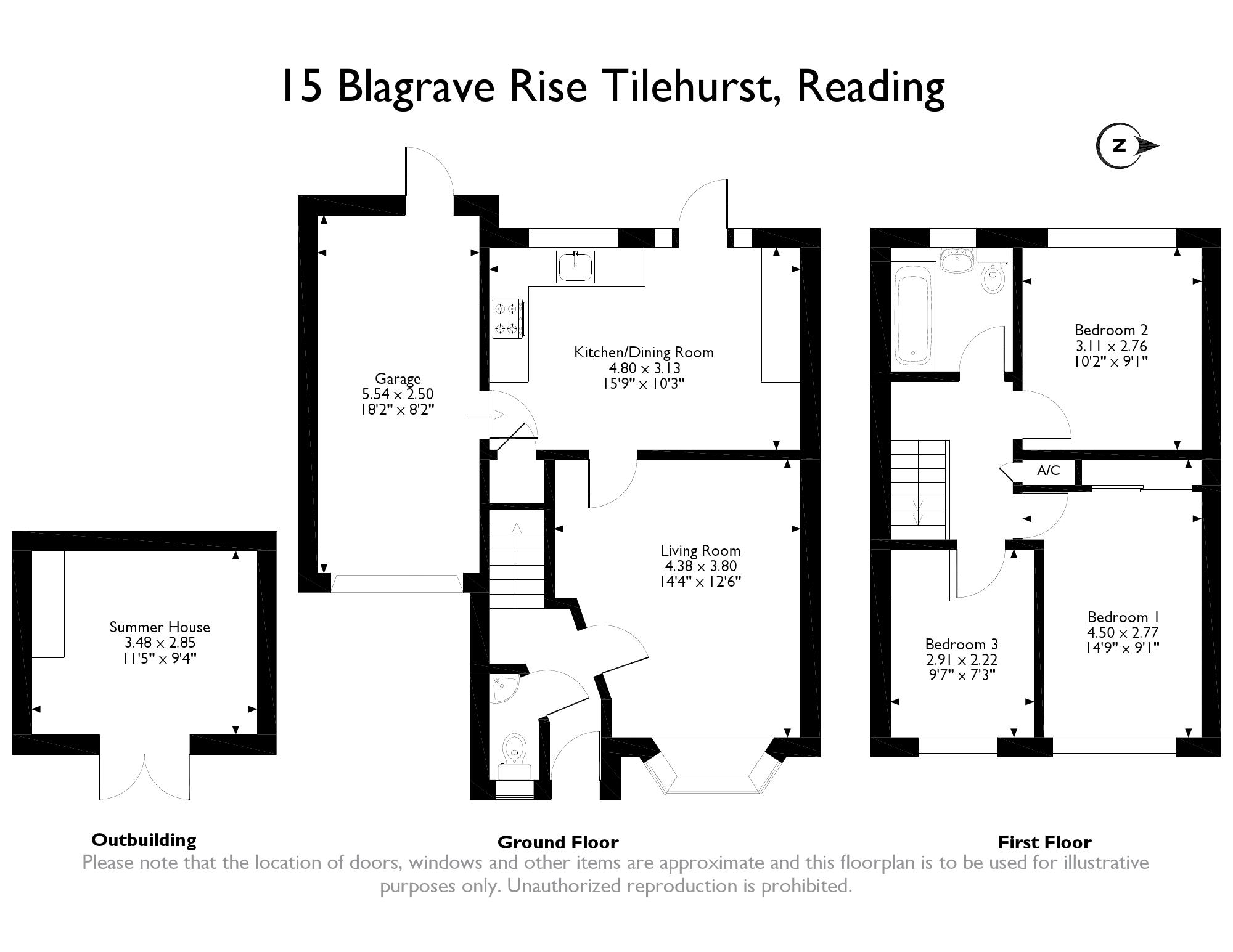 3 Bedrooms Detached house for sale in Blagrave Rise, Tilehurst, Reading RG31