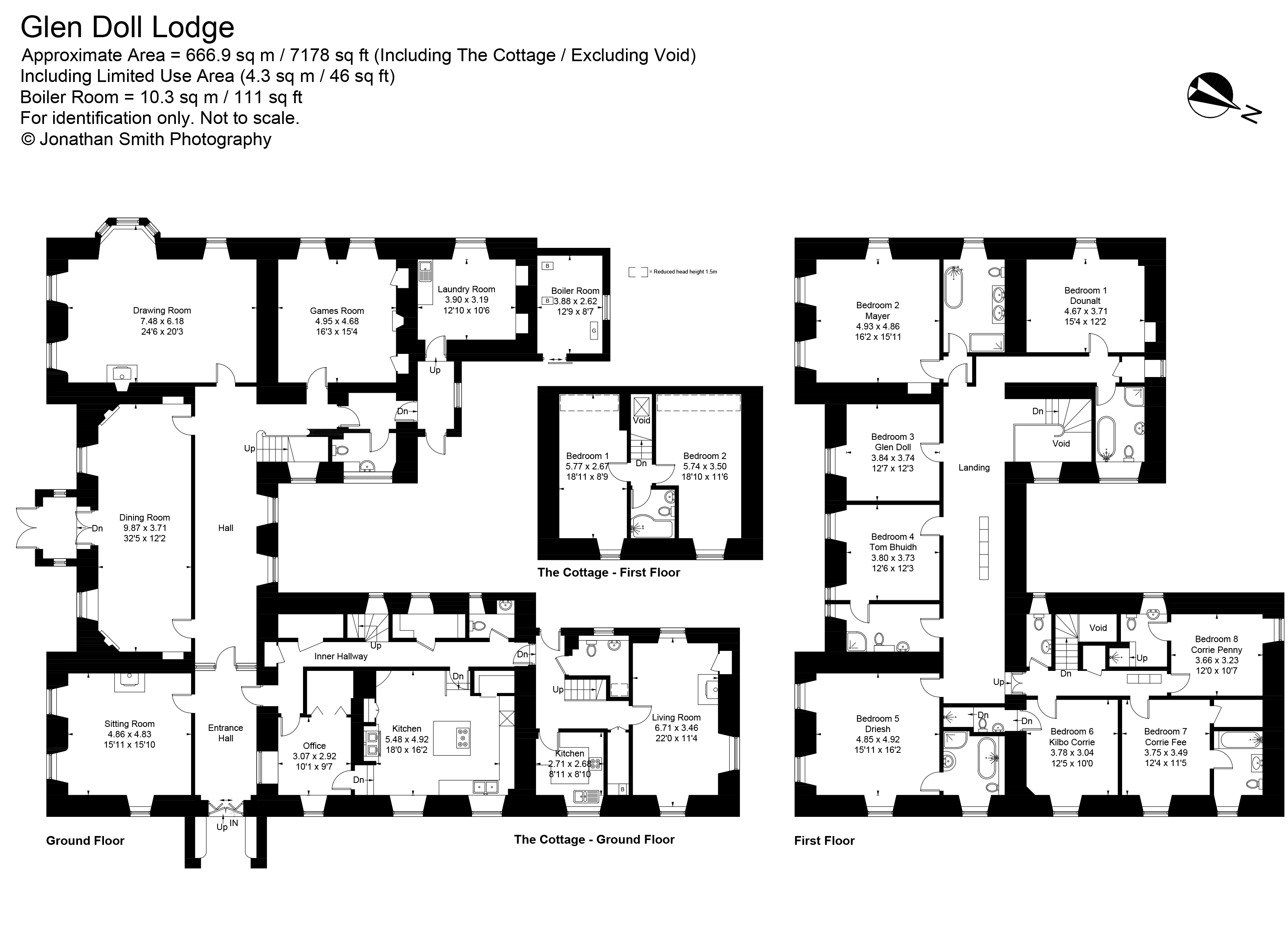 Glen Doll Lodge, By Kirriemuir floorplan