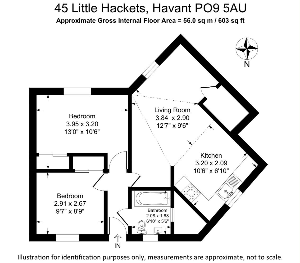 Little Hackets, Havant floorplan