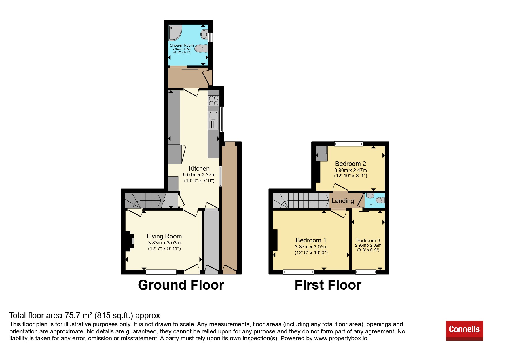 152, Main Street, Melton Mowbray floorplan