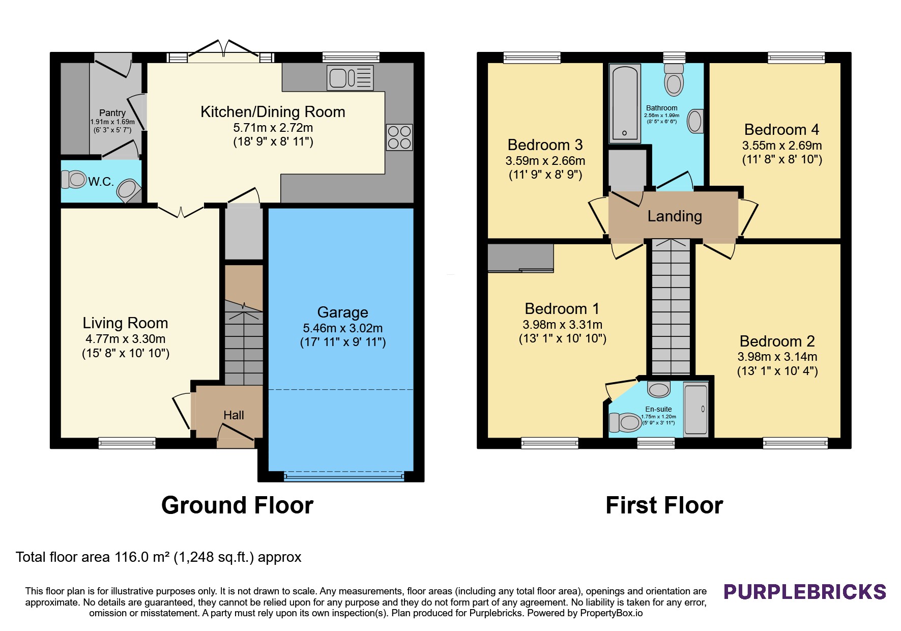 16, Deepfields Drive, Shipley, Heanor floorplan