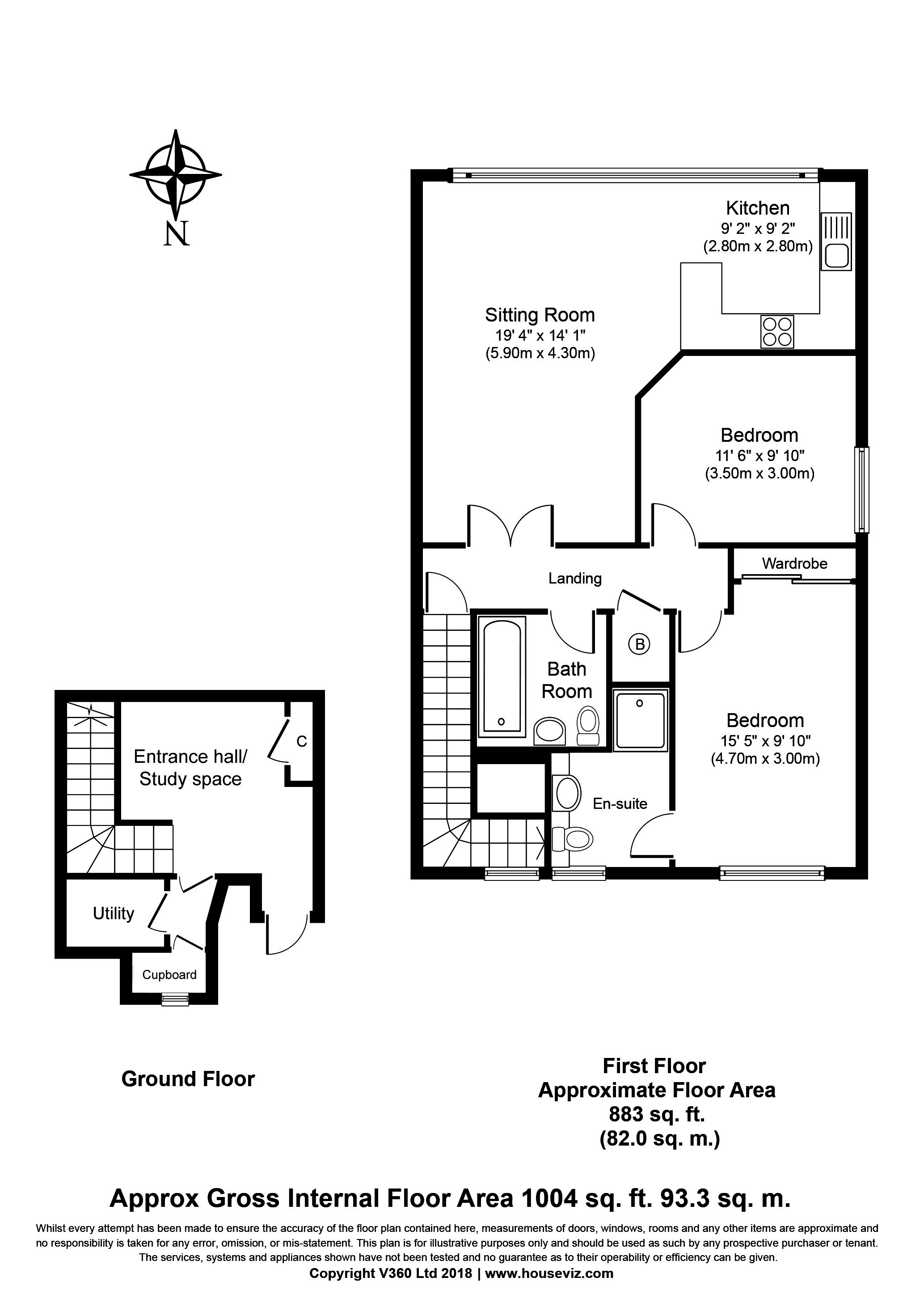 2 Bedrooms Flat for sale in West Street, Dorking RH4