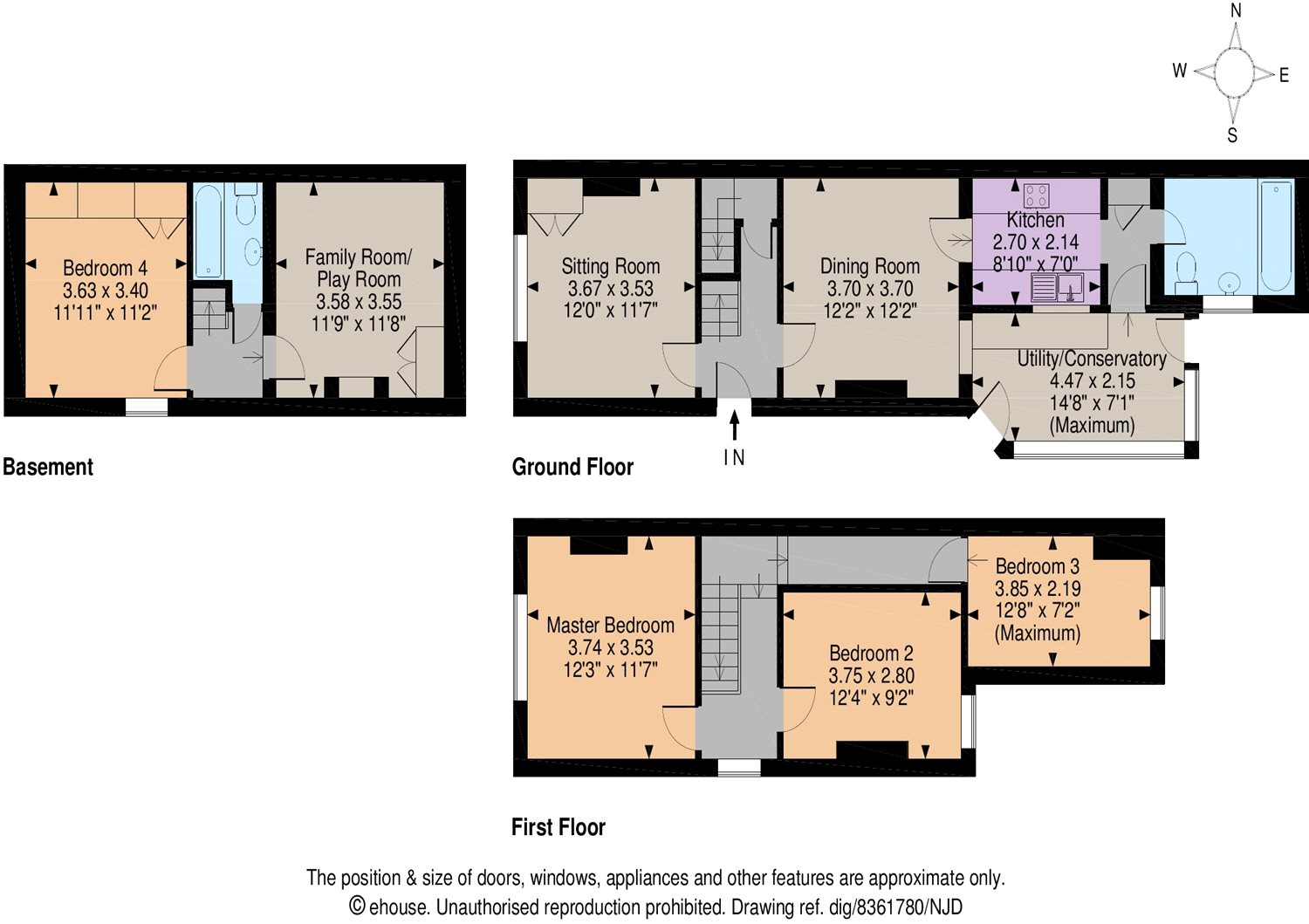 4 Bedrooms Terraced house for sale in Springfield Road, Guildford, Surrey GU1