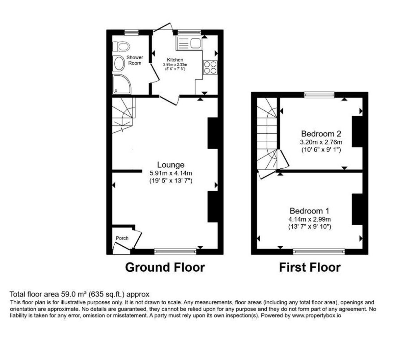 11, Asgog Street, Cardiff floorplan