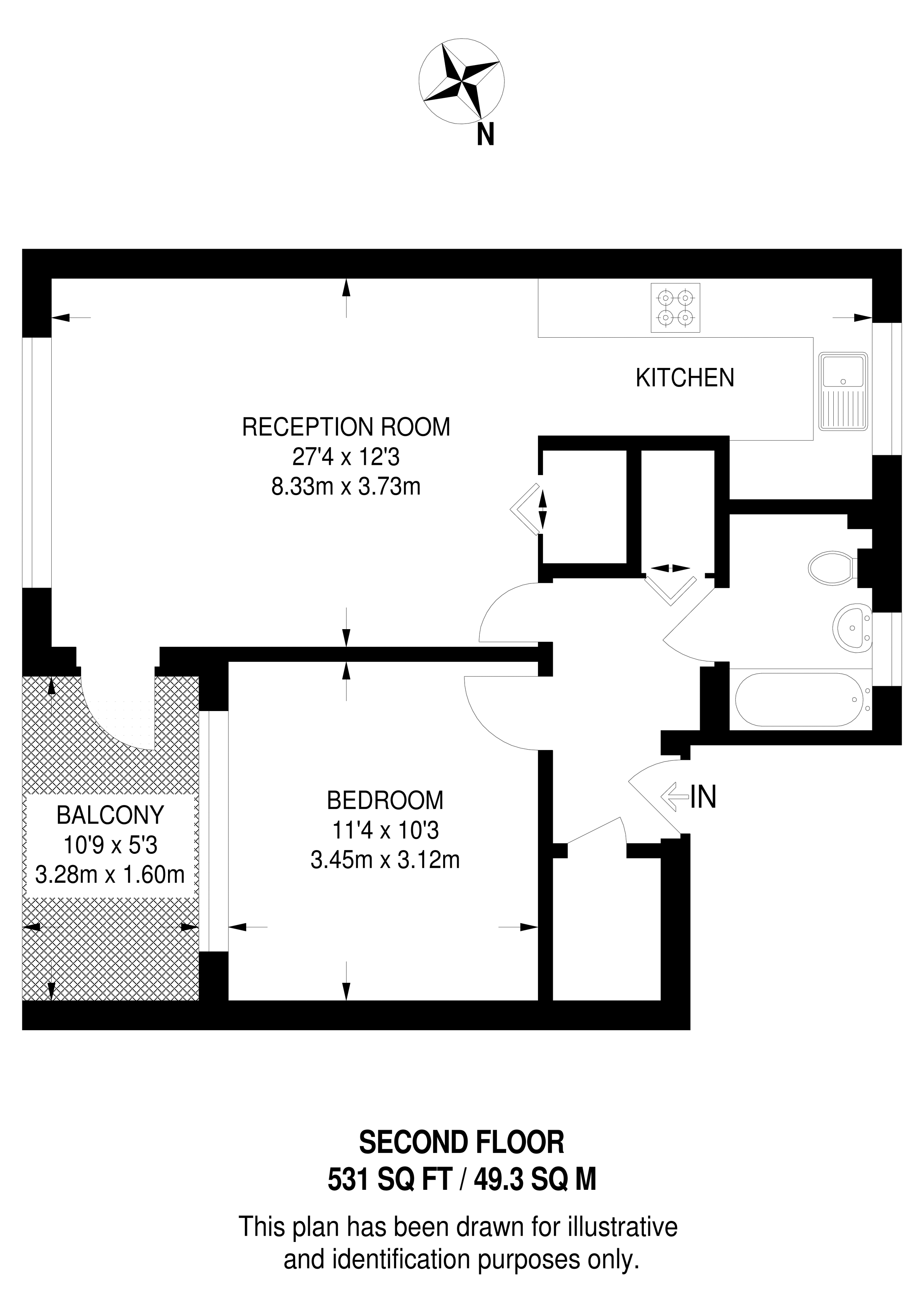 Spencer Road, Mitcham floorplan