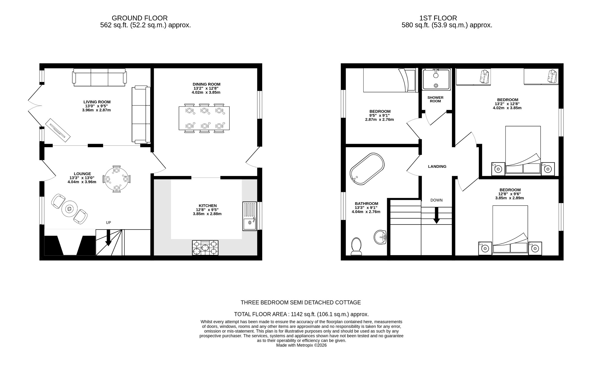 Penny Cottage, 435 Church Road, Birmingham floorplan