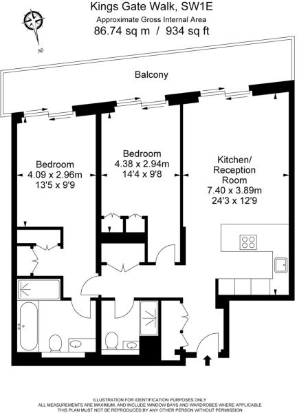 2 Bedrooms Flat for sale in Kingsgate, Victoria, London SW1E