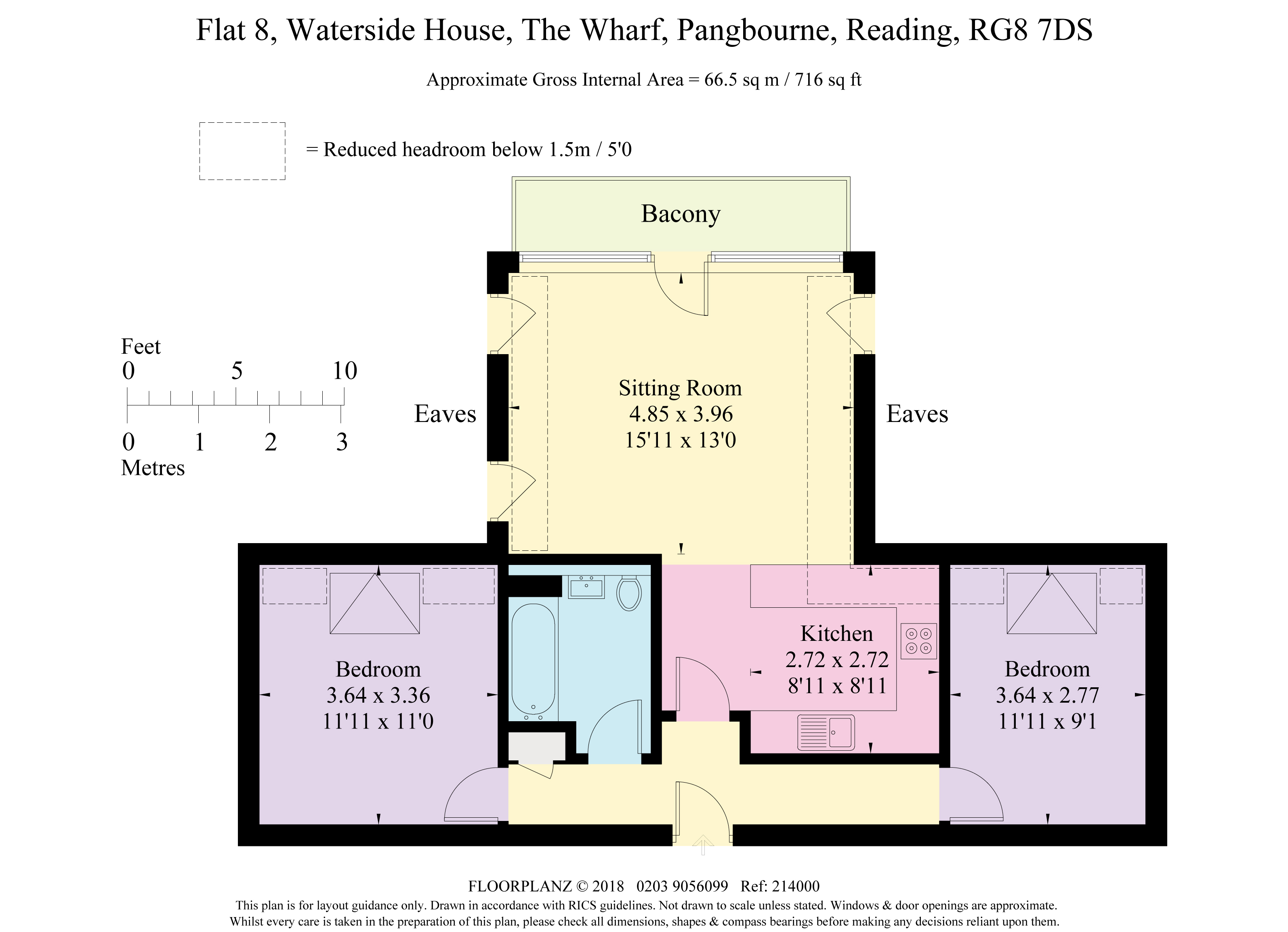 8 Waterside House, Pangbourne on Thames floorplan