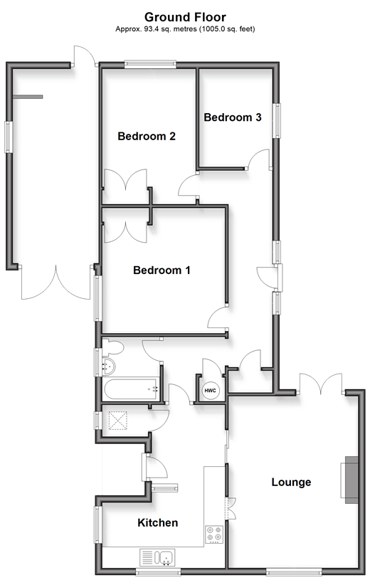 Nursery Hill Shamley Green, Guildford floorplan