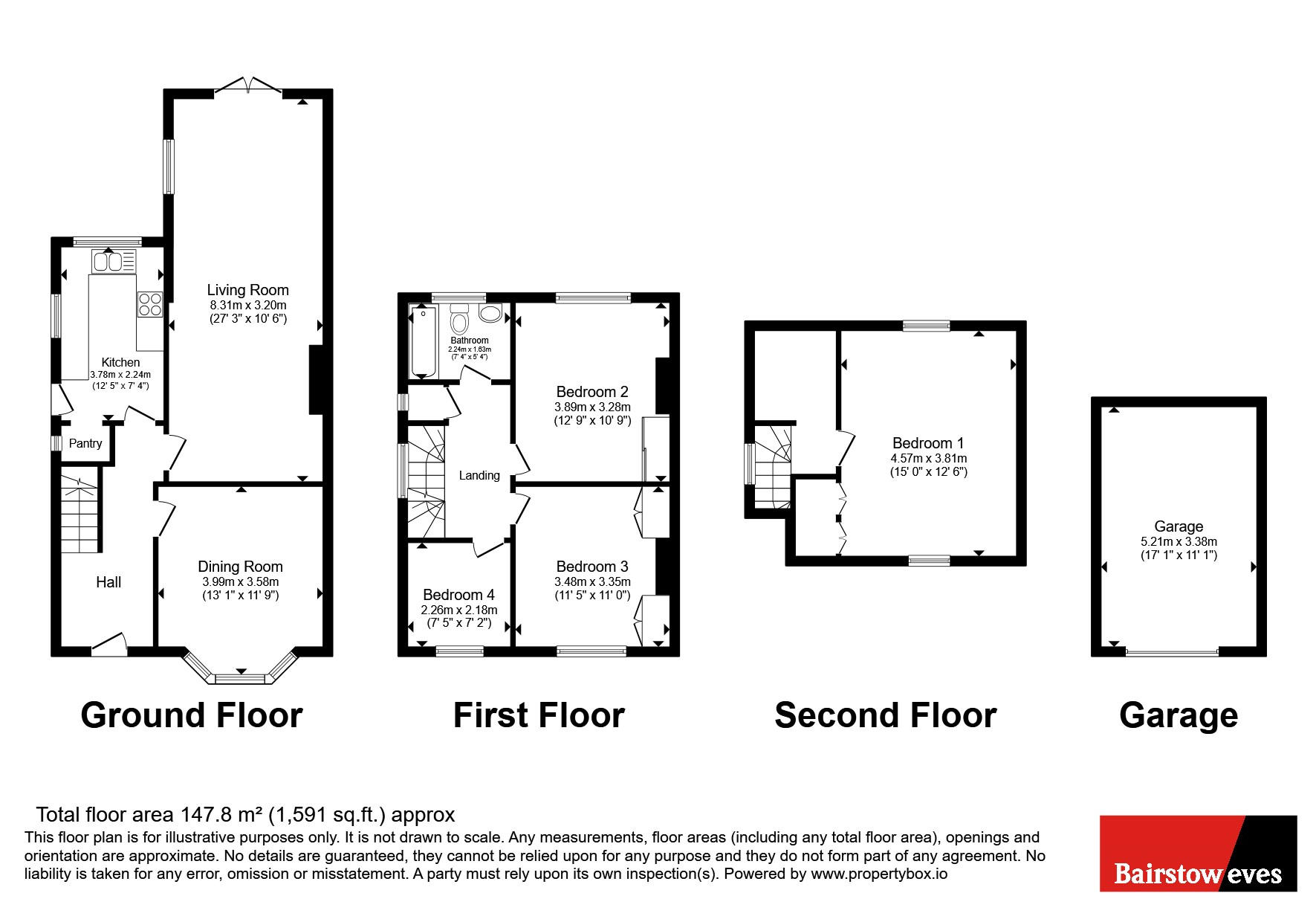 Elvaston Road, Nottinghamshire floorplan