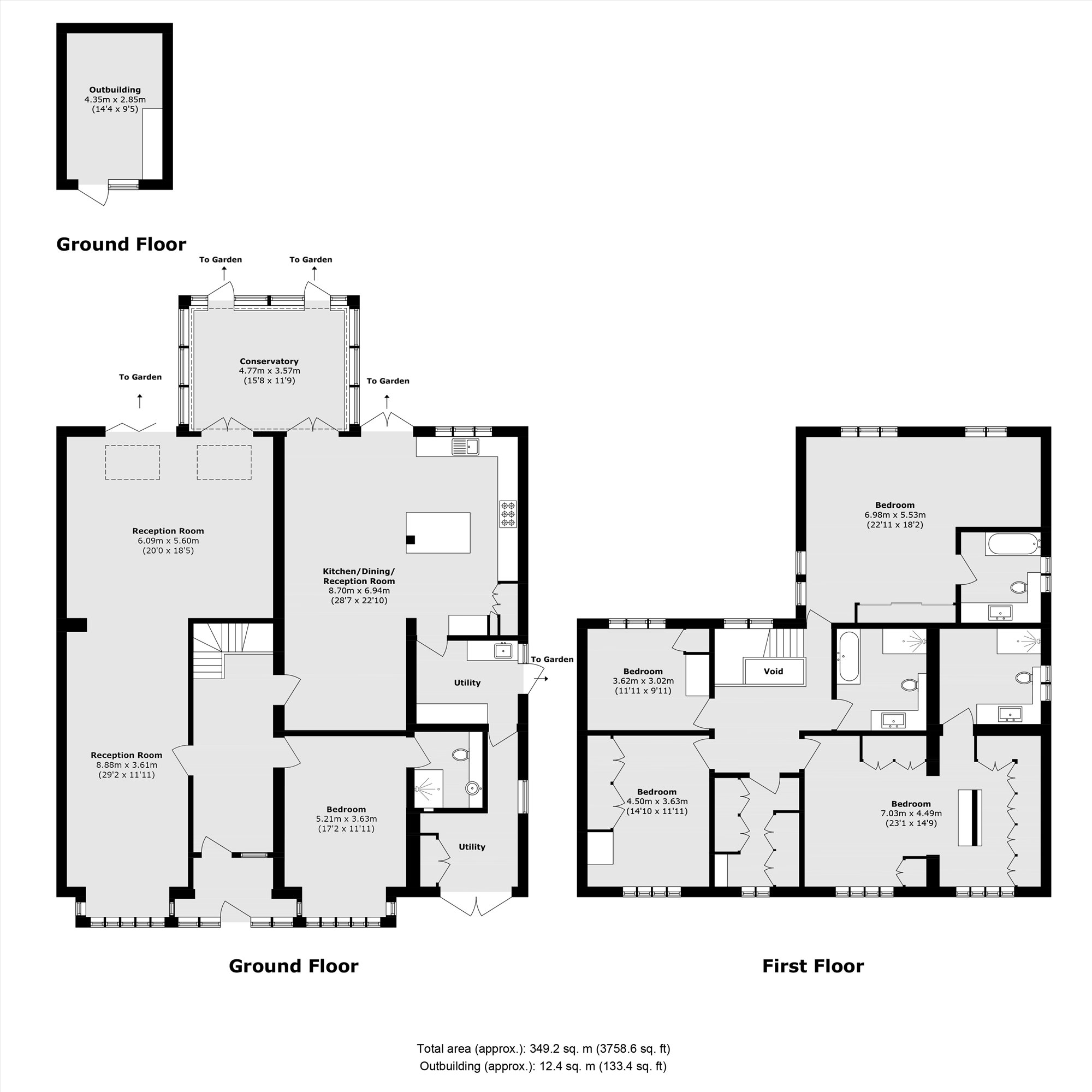 41, North Park, London floorplan