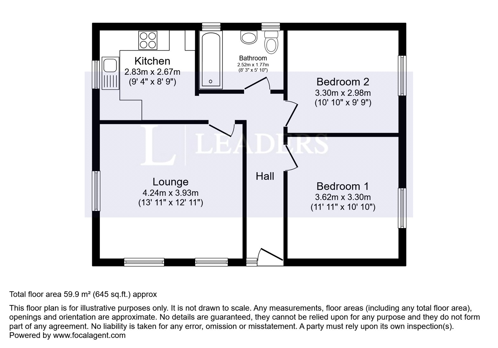 86A,, Lyminster Road, Littlehampton floorplan