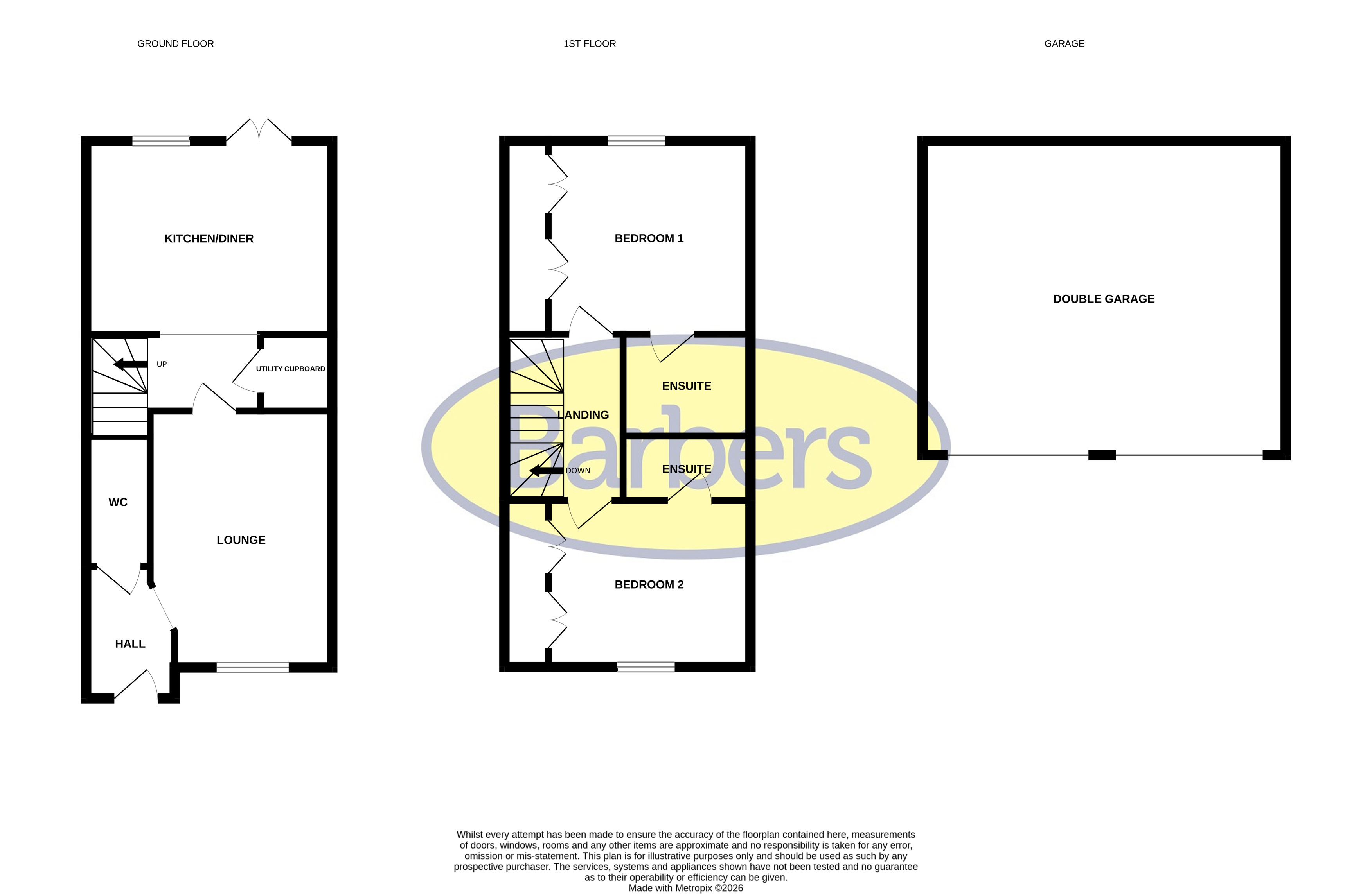 22, Wilson Meadow, Whitchurch floorplan