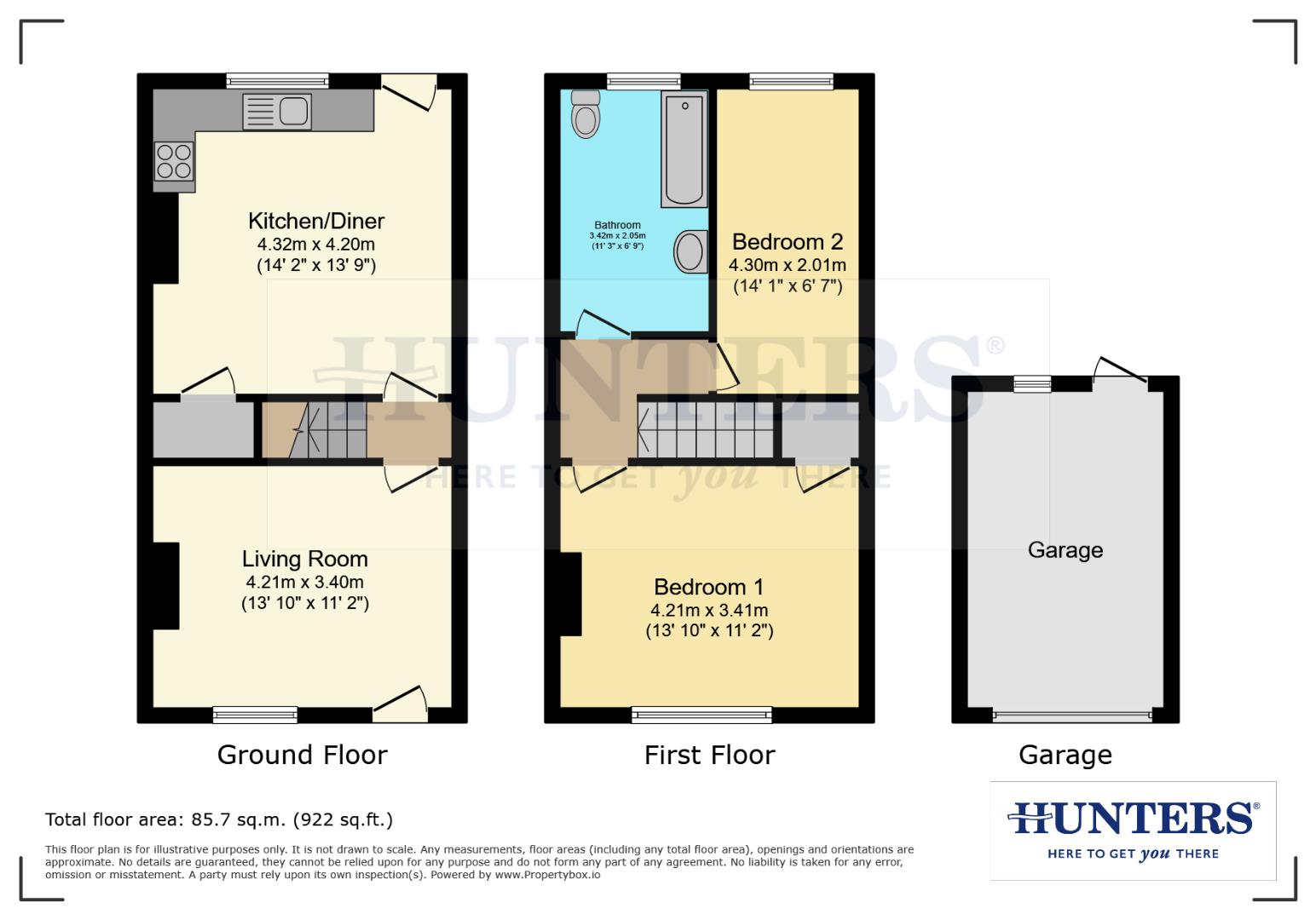Rhodes Street, Castleford floorplan