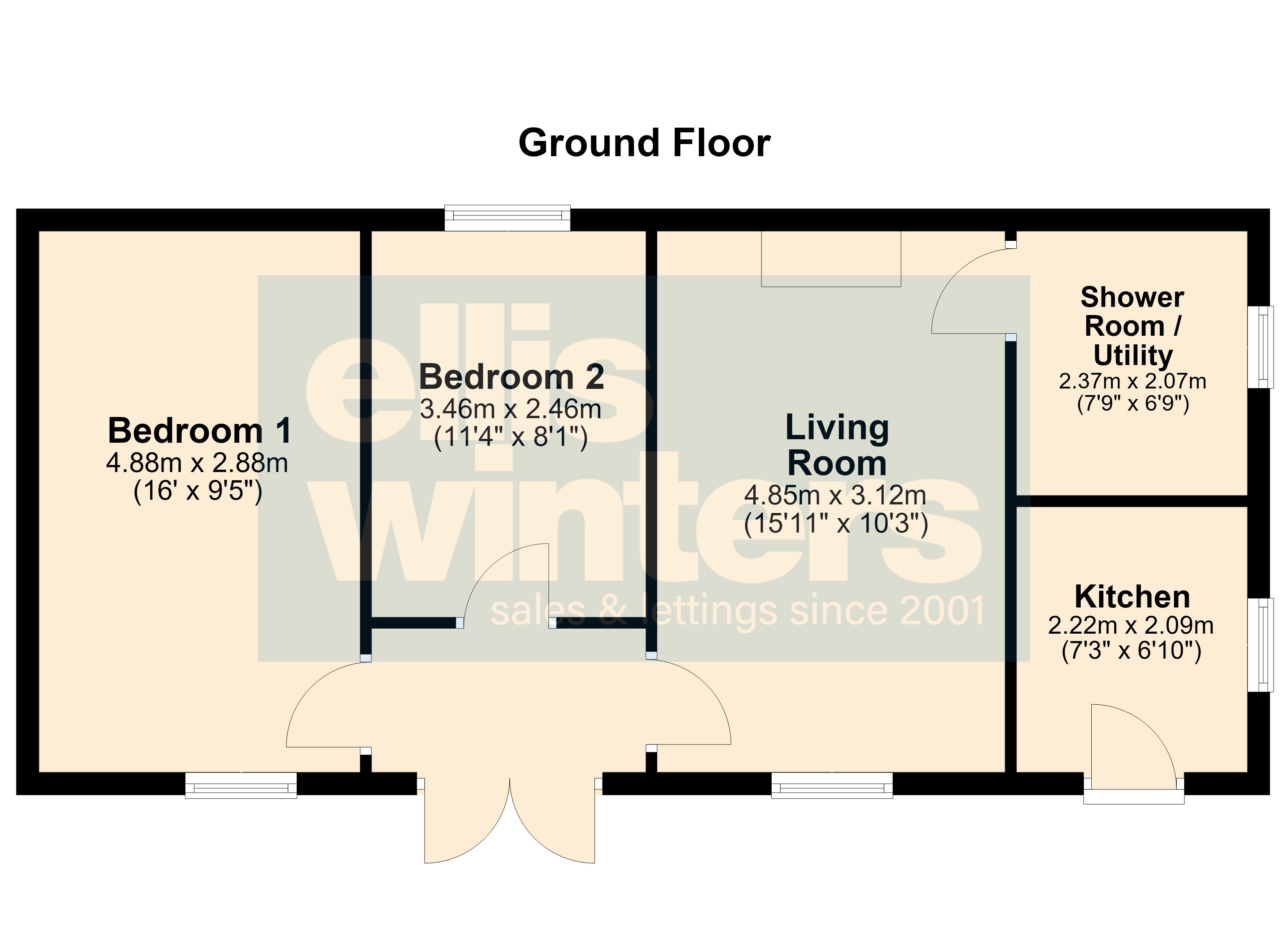 London Road, Chatteris floorplan