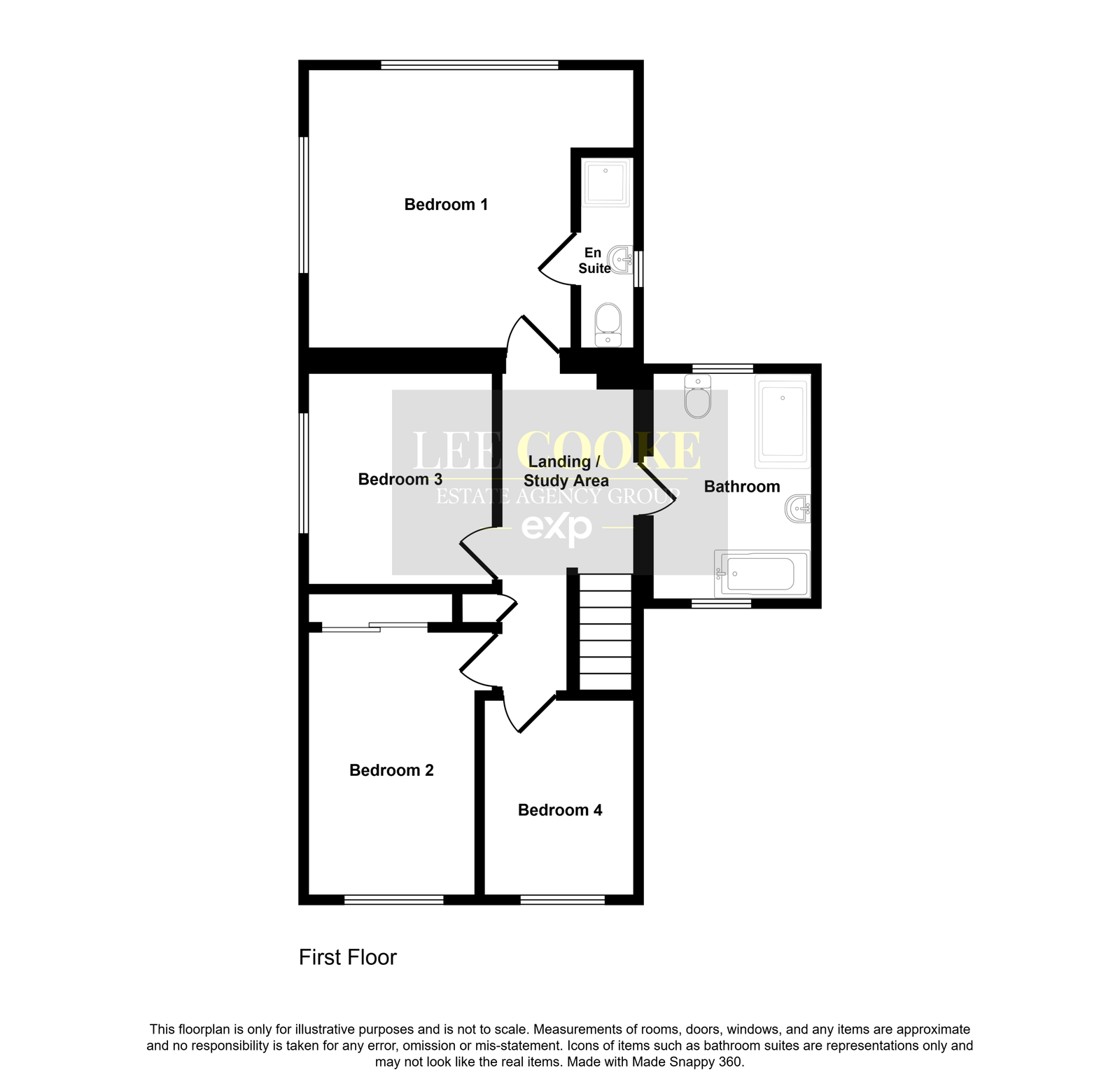 26, Convent Close, Stafford floorplan