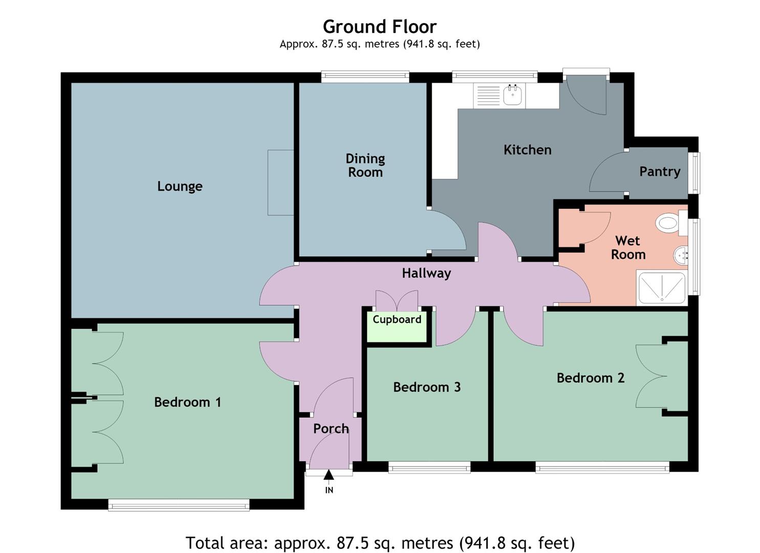 5, Beaufort Drive, Swansea floorplan