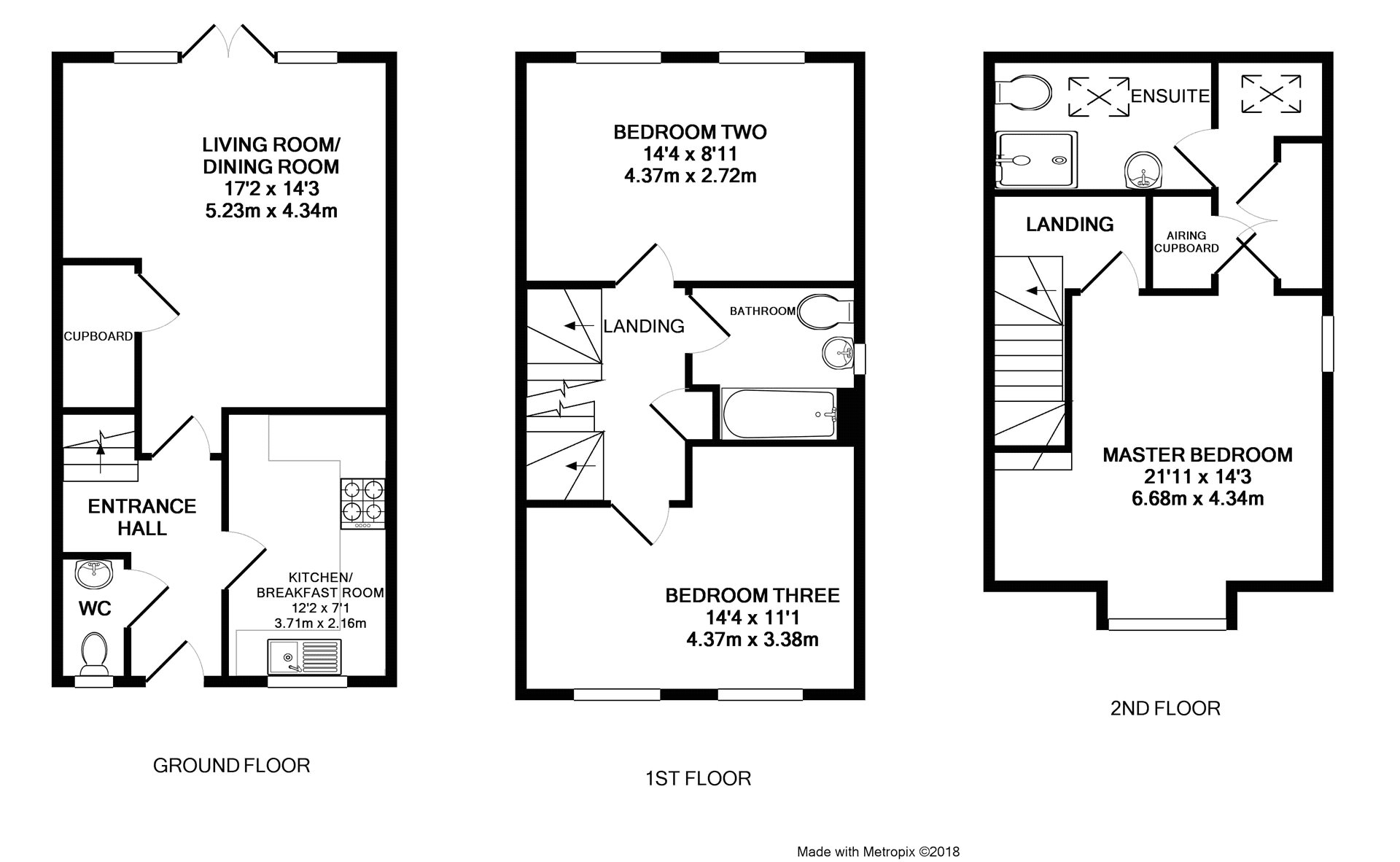 3 Bedrooms Terraced house for sale in Redstart Croft, Bracknell, Berkshire RG12