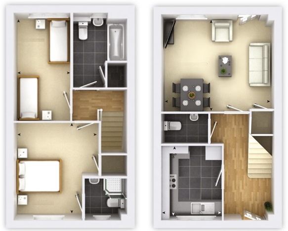 2 Bedrooms Semi-detached house for sale in Hawthorn Gardens, Harwell, Didcot OX11