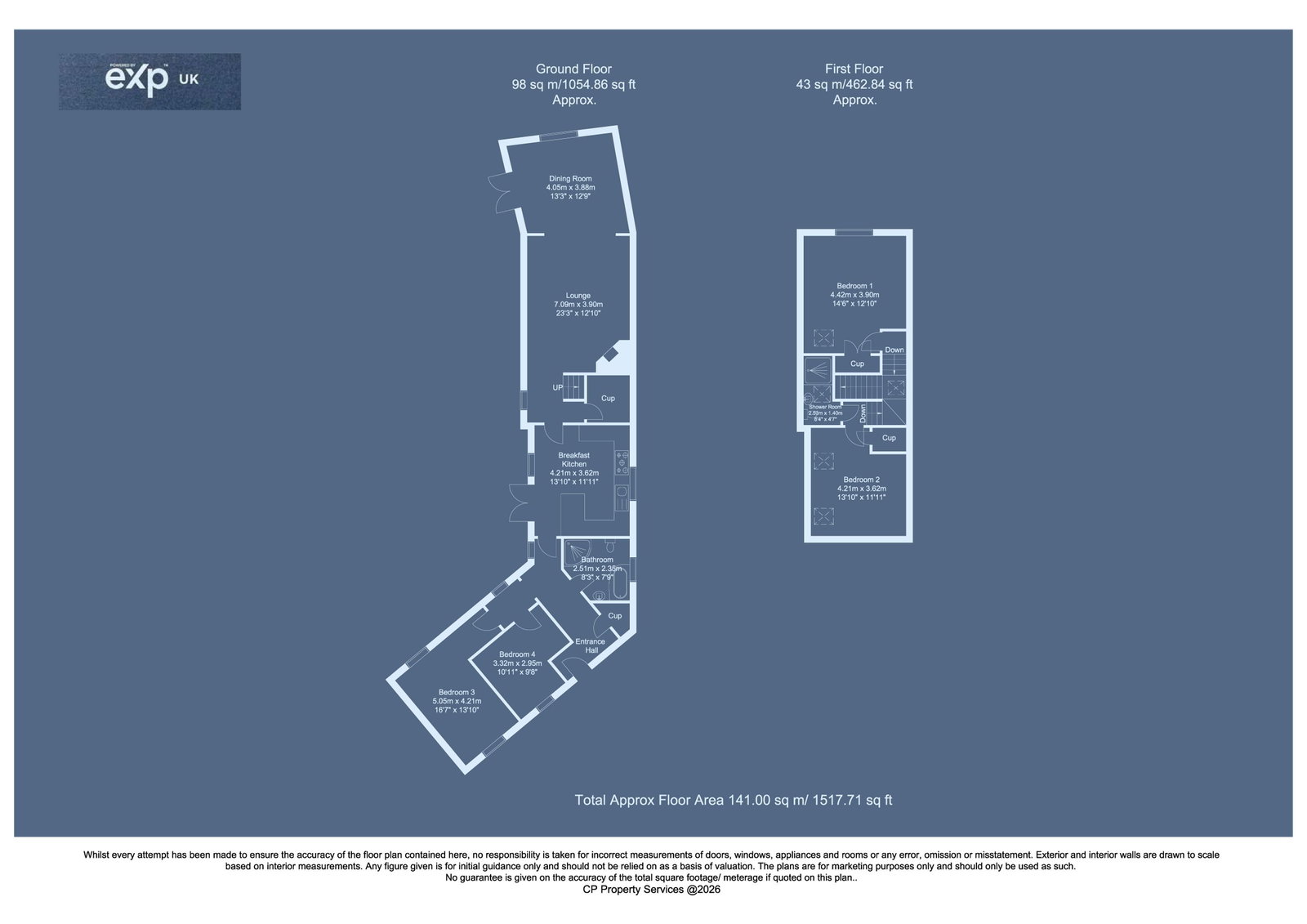 The Dovecote, Plantation Road, Newark floorplan