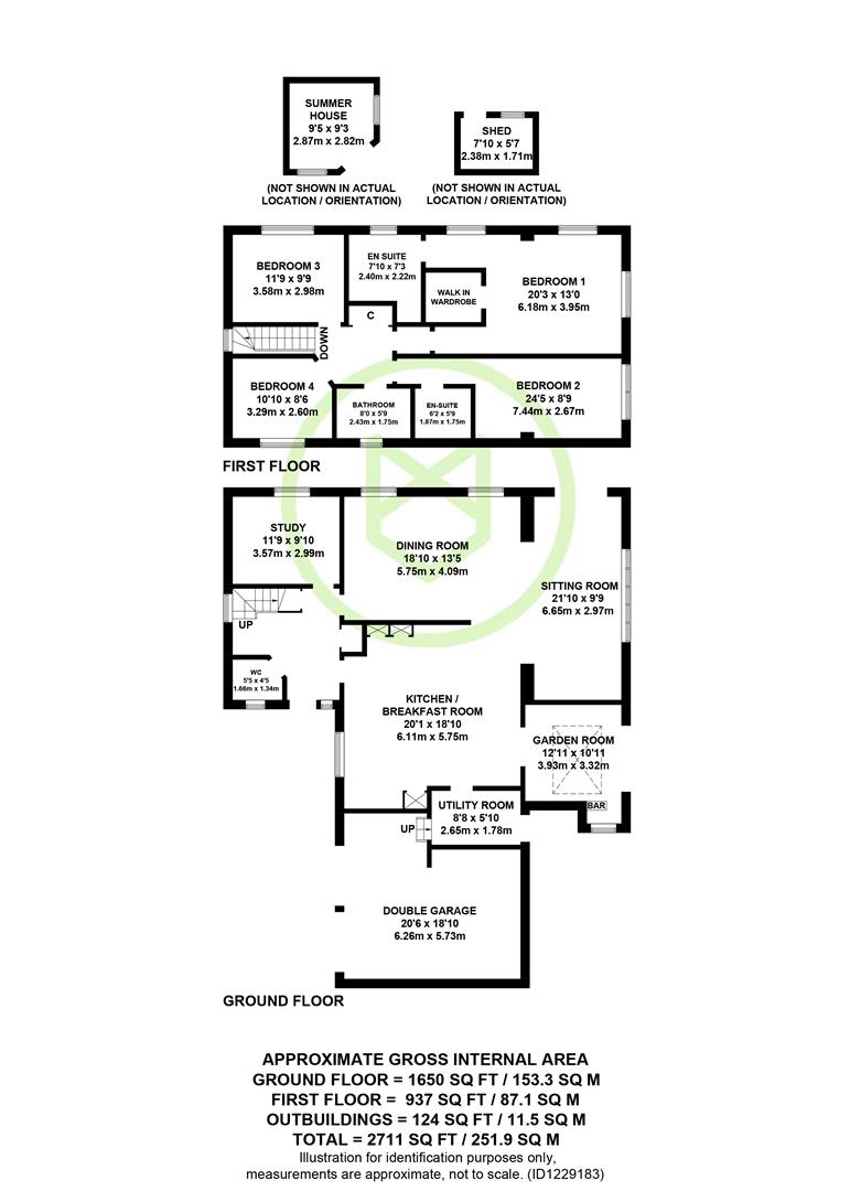 Iris House, Newtown Road, Awbridge floorplan