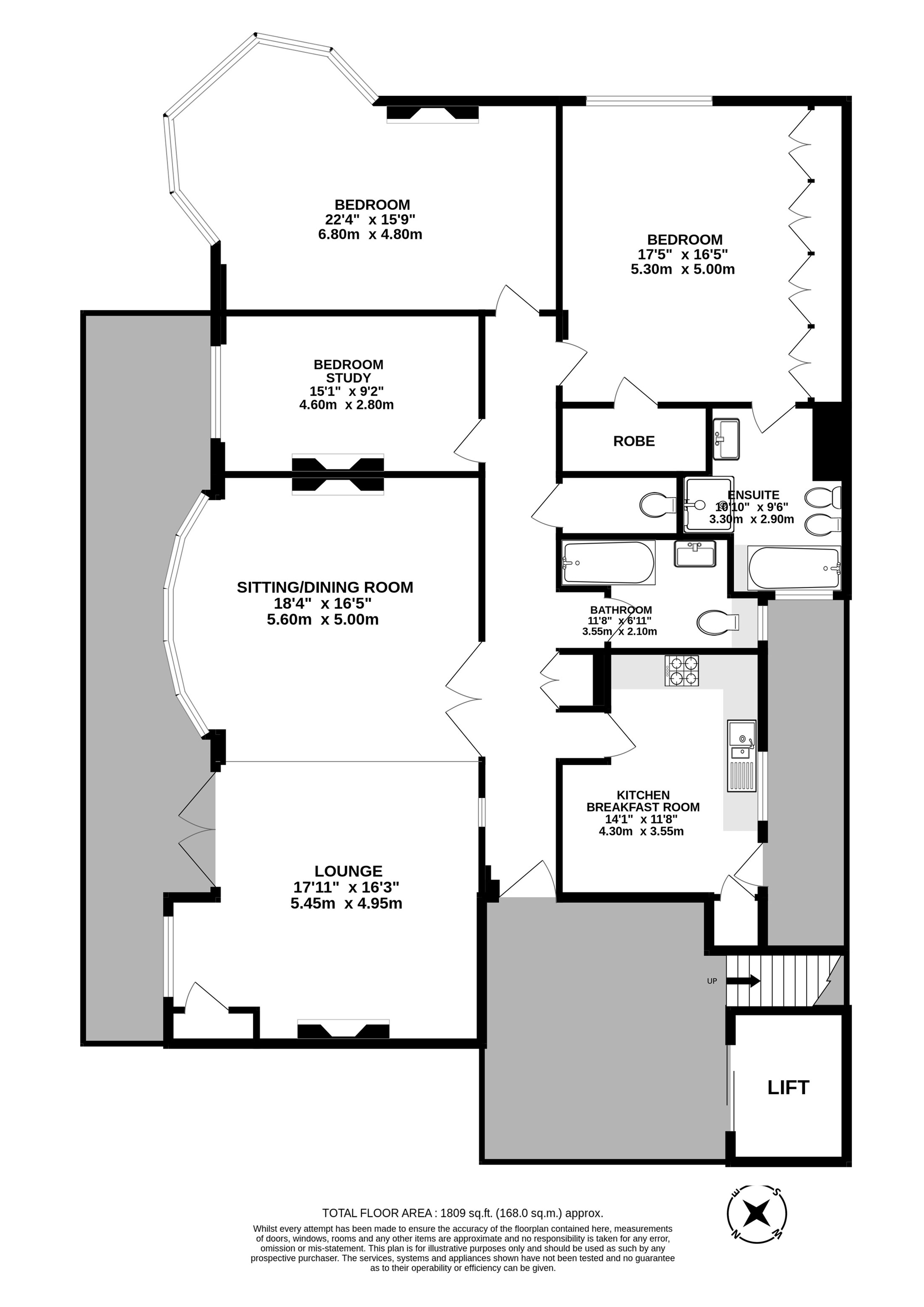 44, Eton Court, Eton Road, Belsize Park floorplan