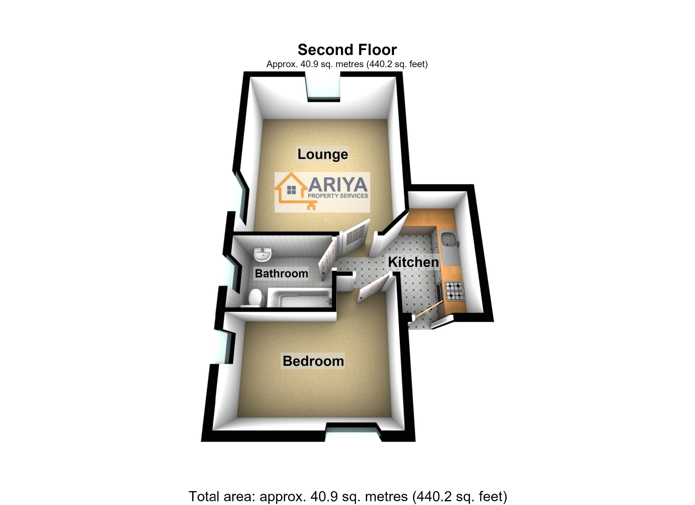 Flat 3, 13 Alexandra Road, Leicester floorplan