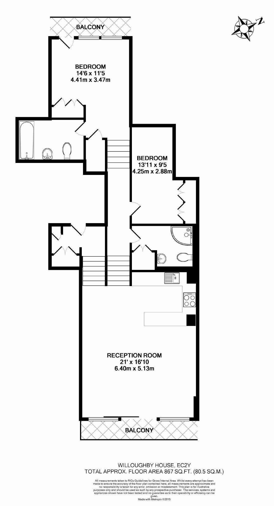 Barbican, London EC2Y, 1 bedroom flat to rent 65256434 PrimeLocation