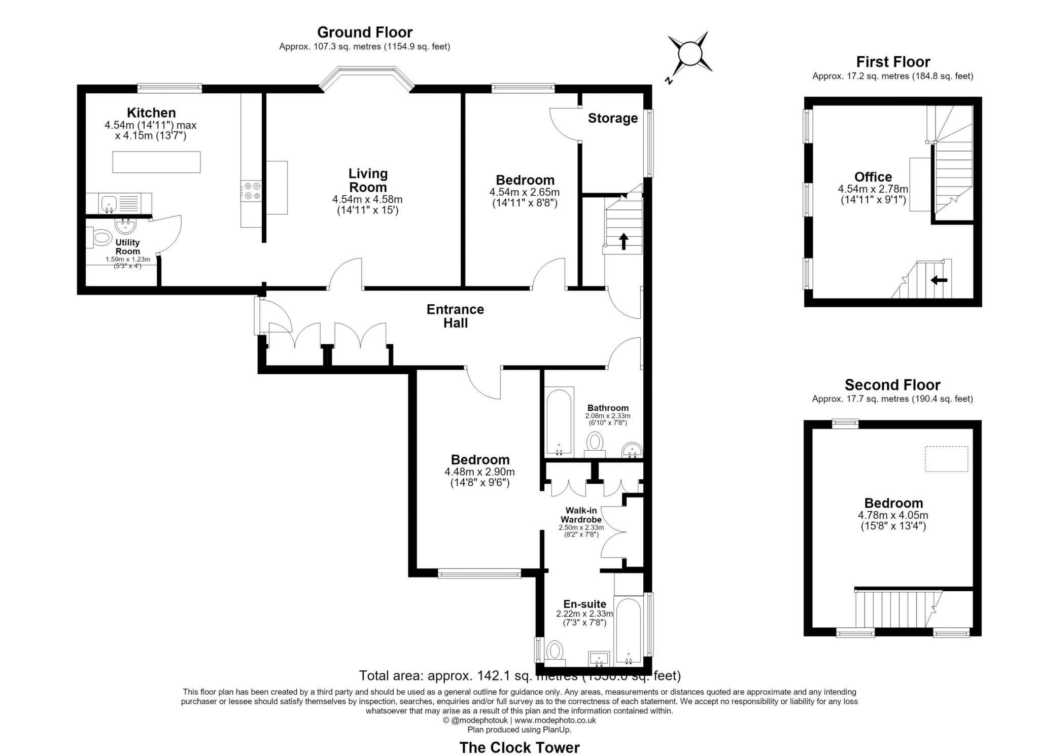 5, The Clock Tower, Brentwood floorplan