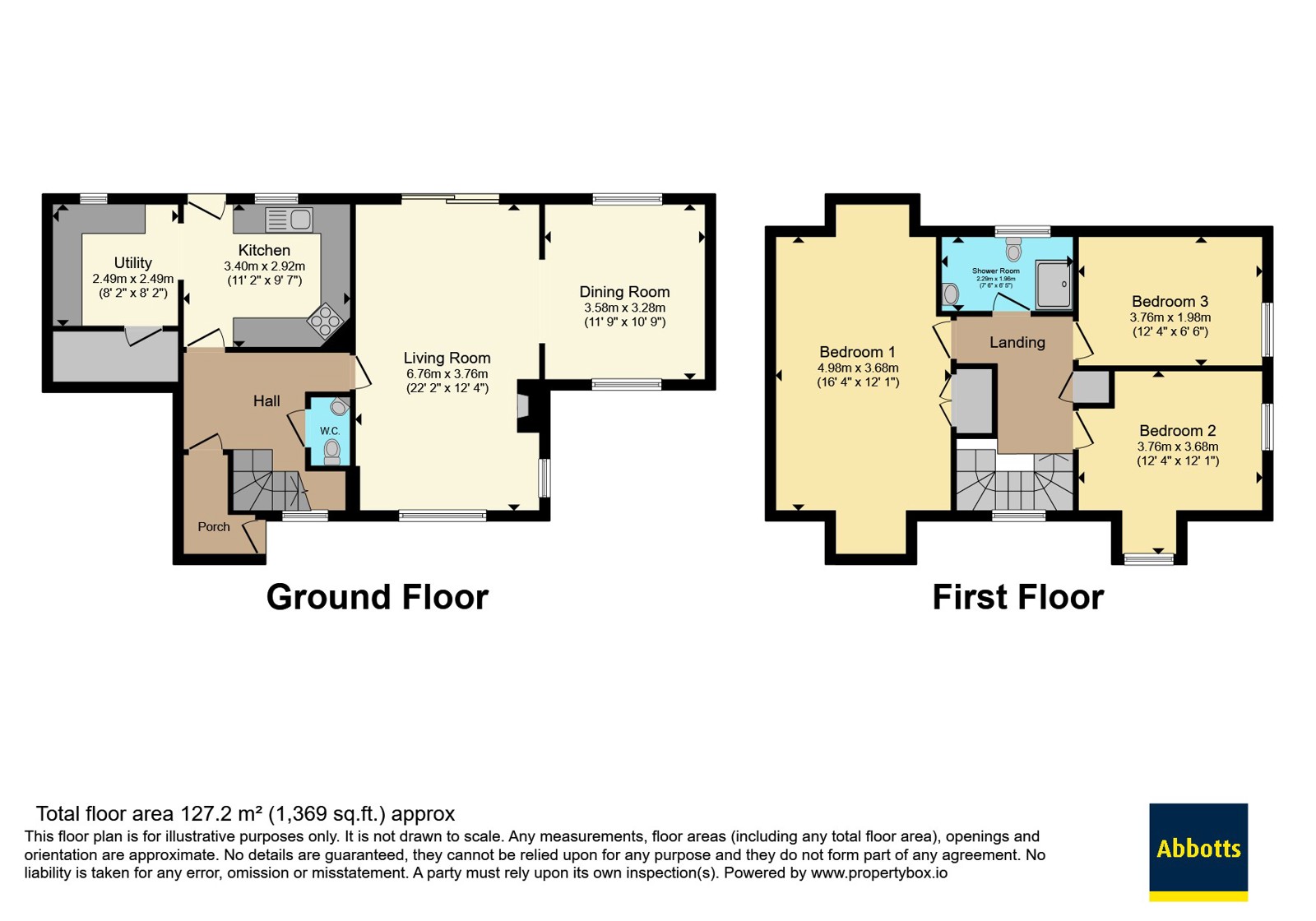 2, Westgate, Attleborough floorplan
