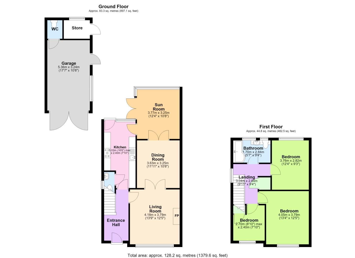 11, Roulstone Crescent, Loughborough floorplan