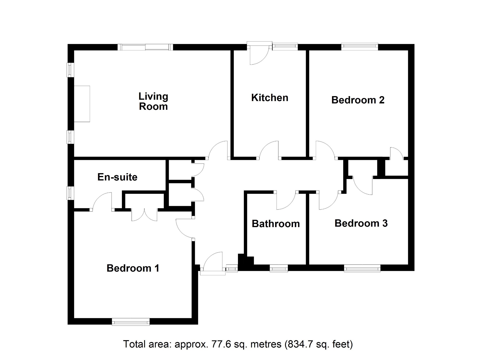 Cherry Gardens, Off Woodland Road, Selsey PO20, 3 bedroom bungalow for