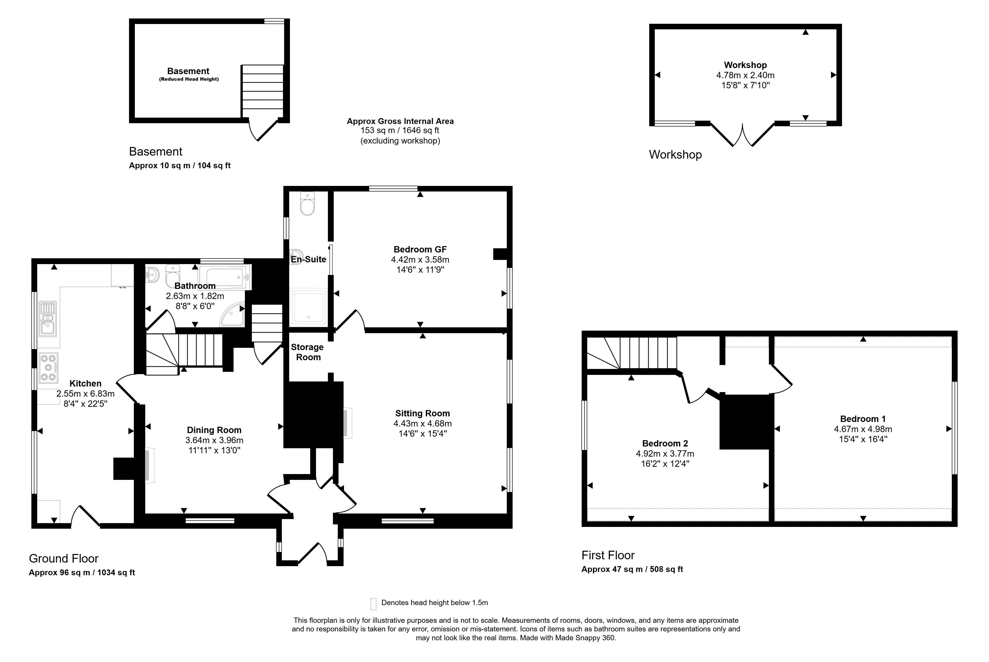 Old Inn Cottage,, Church Hill, Newbury floorplan