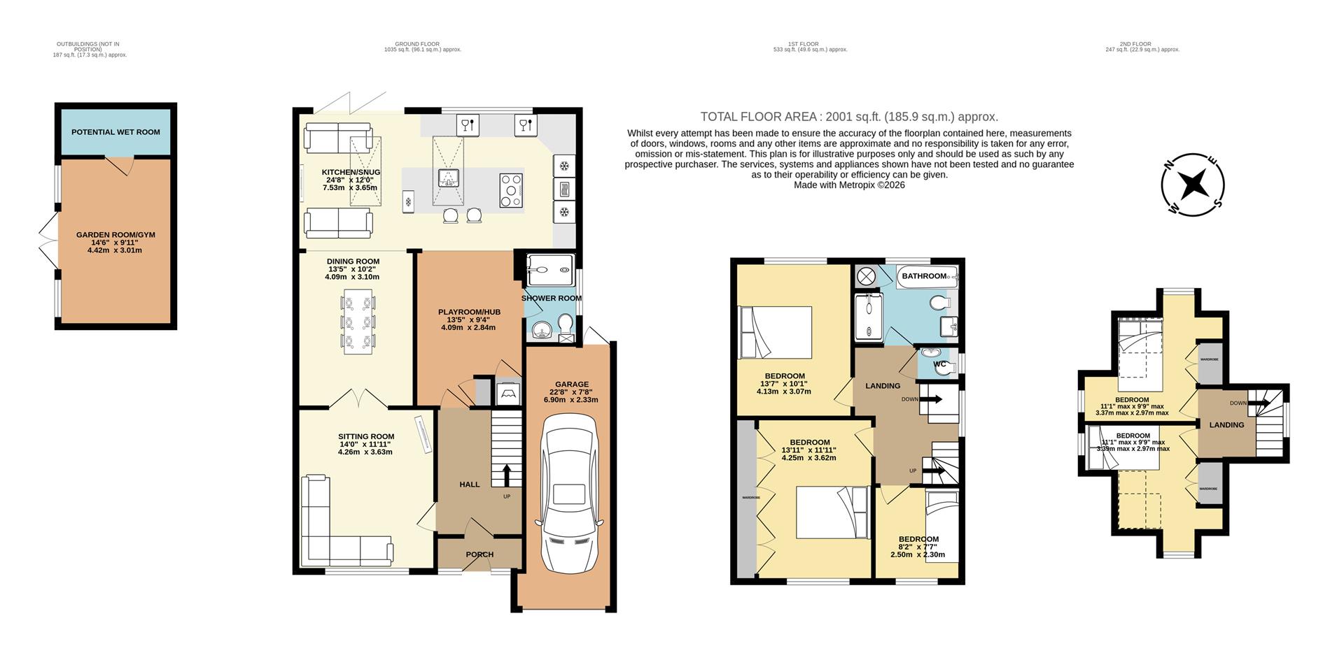 8, Greystone Avenue, Bognor Regis floorplan